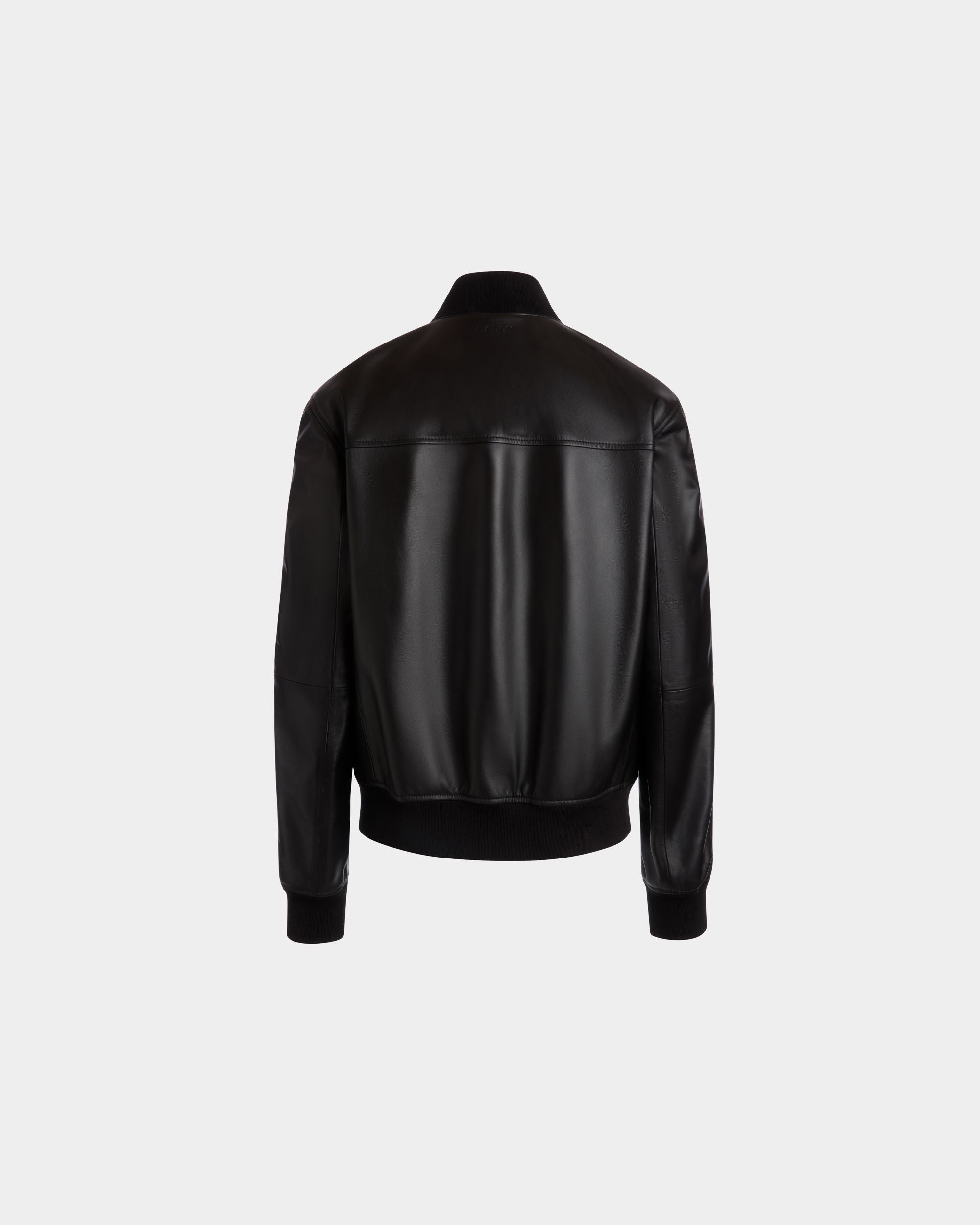 Bally Global - Bomber in Black Leather - Black