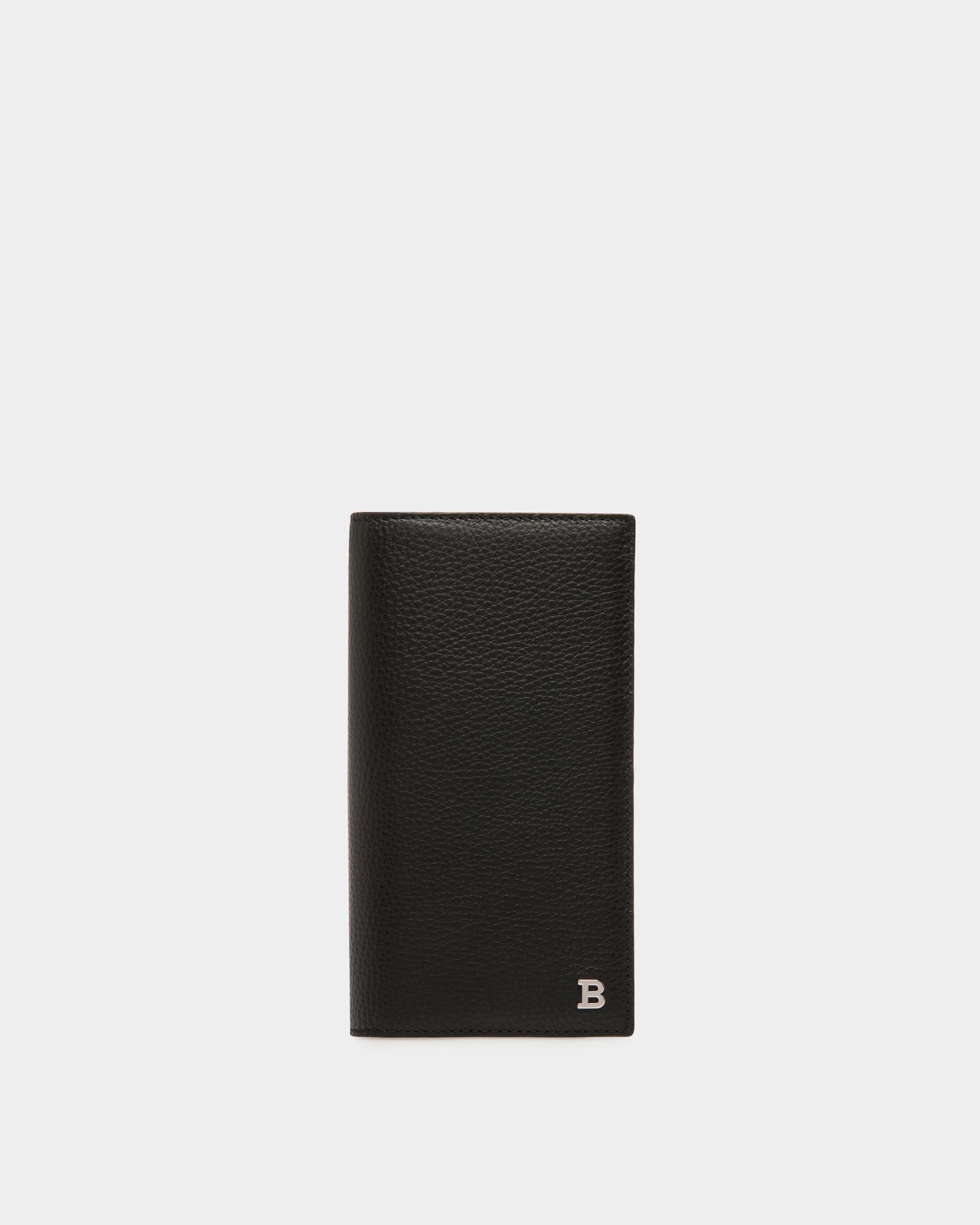 Bally Global - Continental Wallet in Black Embossed Leather - Black