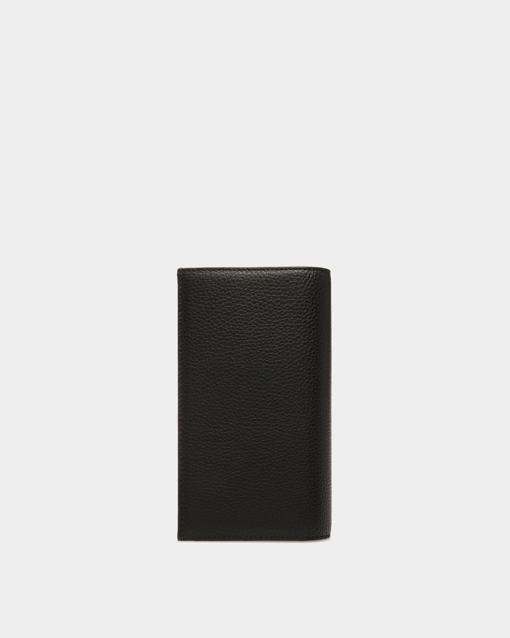 Bally Global - Continental Wallet in Black Embossed Leather - Black
