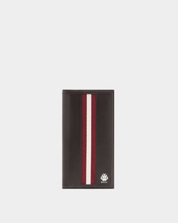 Cartera Continental Ray De Piel Chocolate