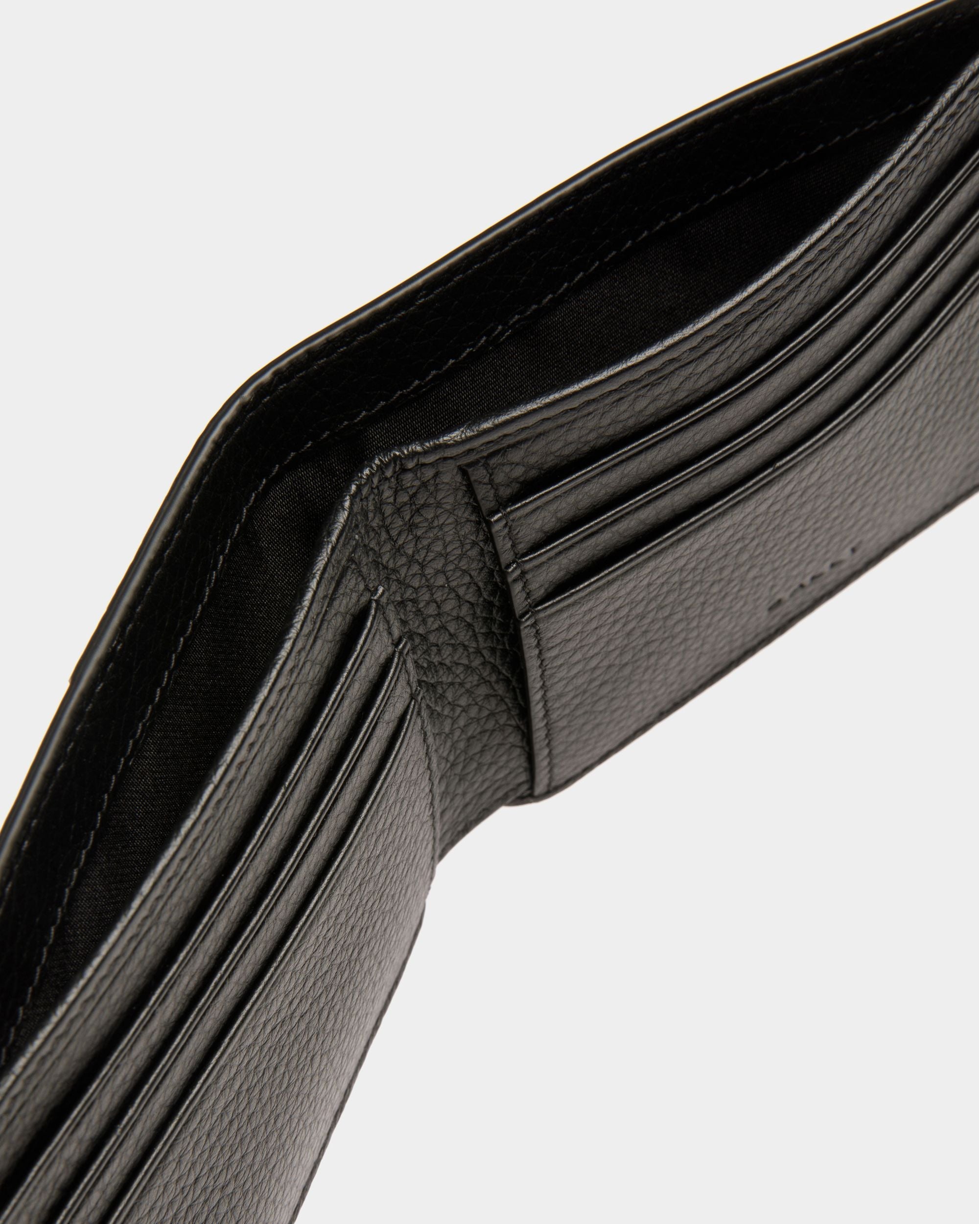 Bally Global - Portefeuille Ribbon En Cuir Noir - Noir