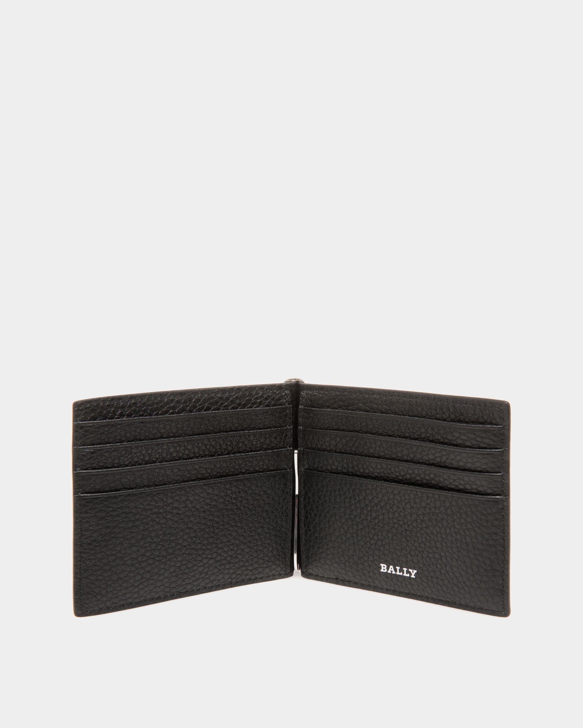 Bally Global - Wallet in Black Embossed Leather - Black
