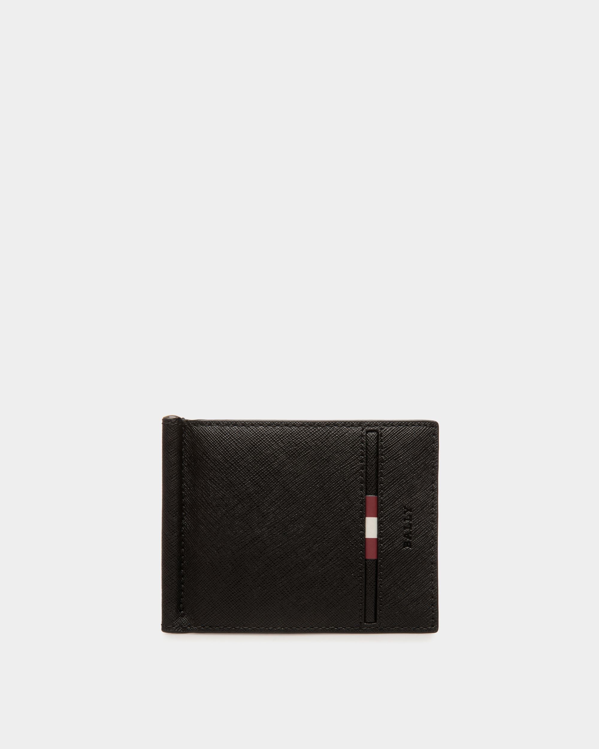 Bally Global - Wallet in Black Embossed Leather - Black