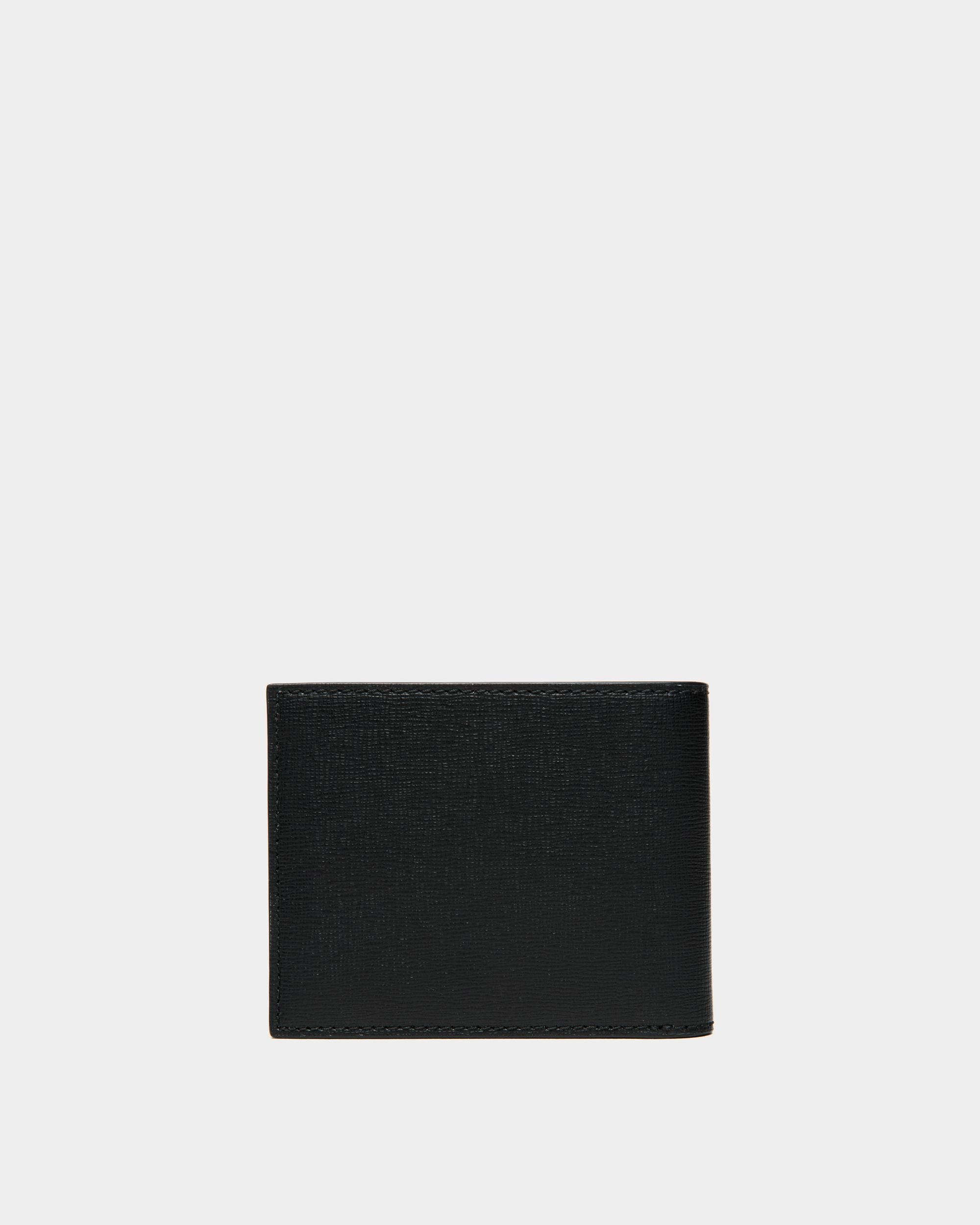 Bally Global - Mythos Bifold Wallet In Black Recycled Leather - Black