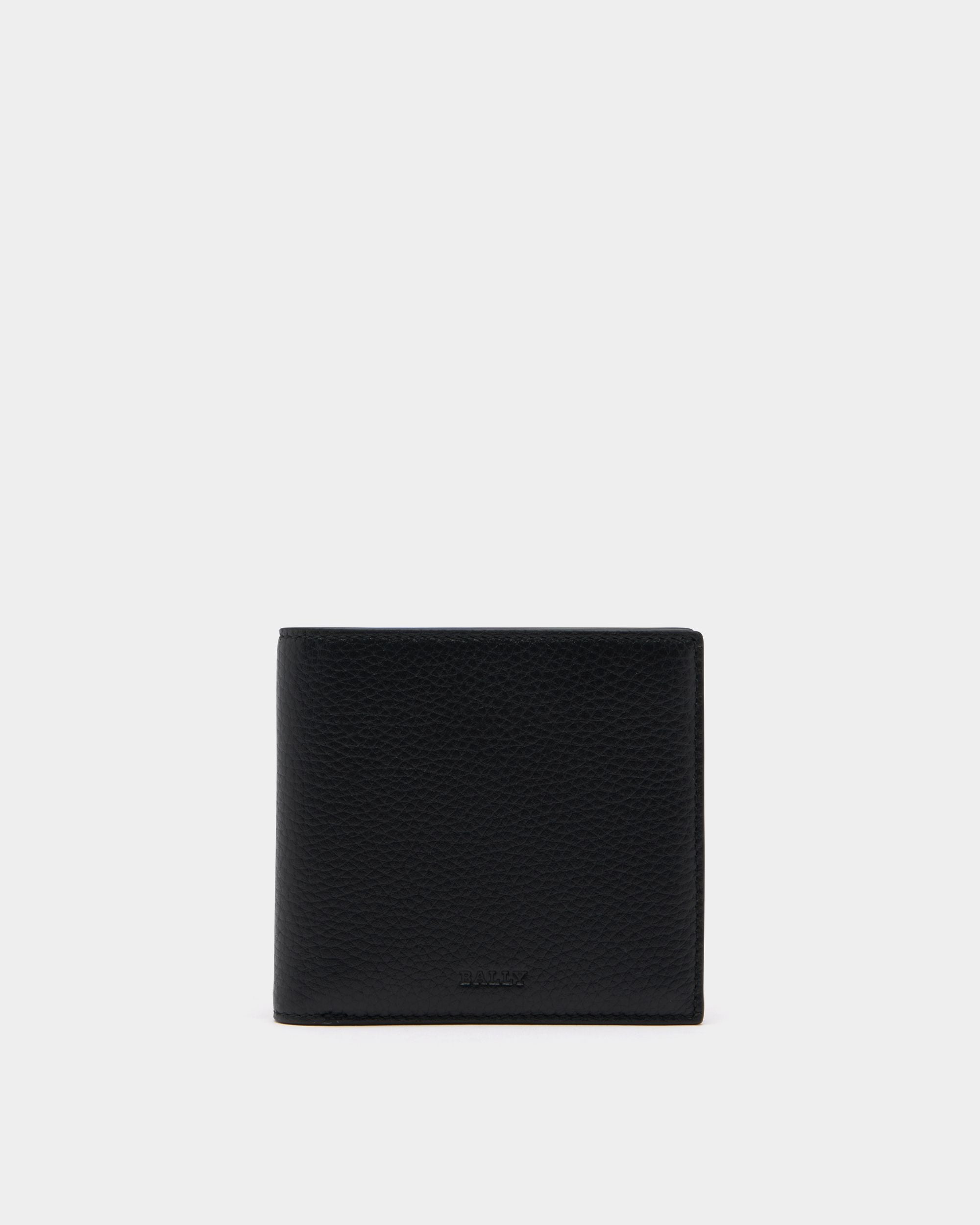 Bally Global - York Bifold Wallet in Black Grained Leather - Black