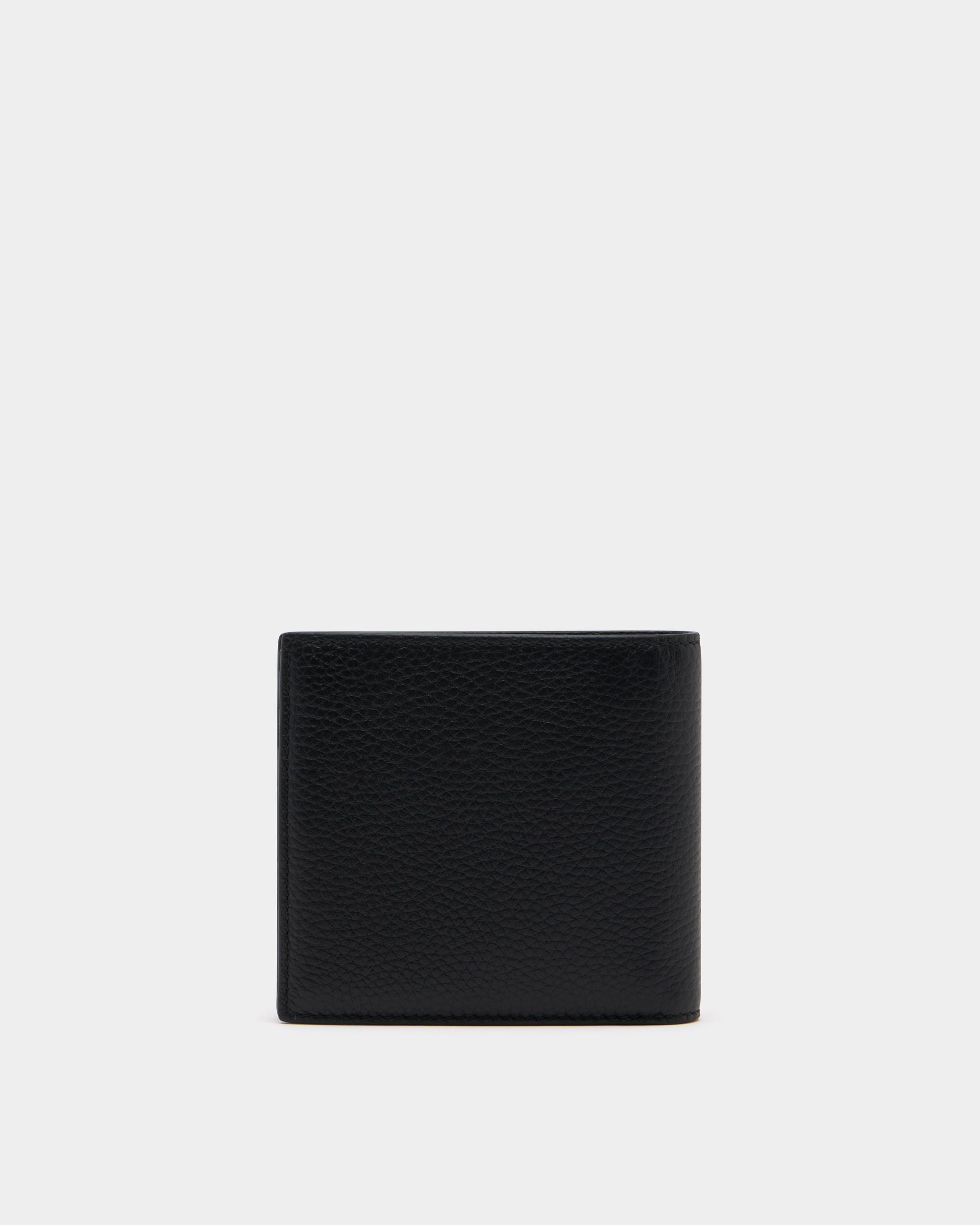 Bally Global - York Bifold Wallet in Black Grained Leather - Black