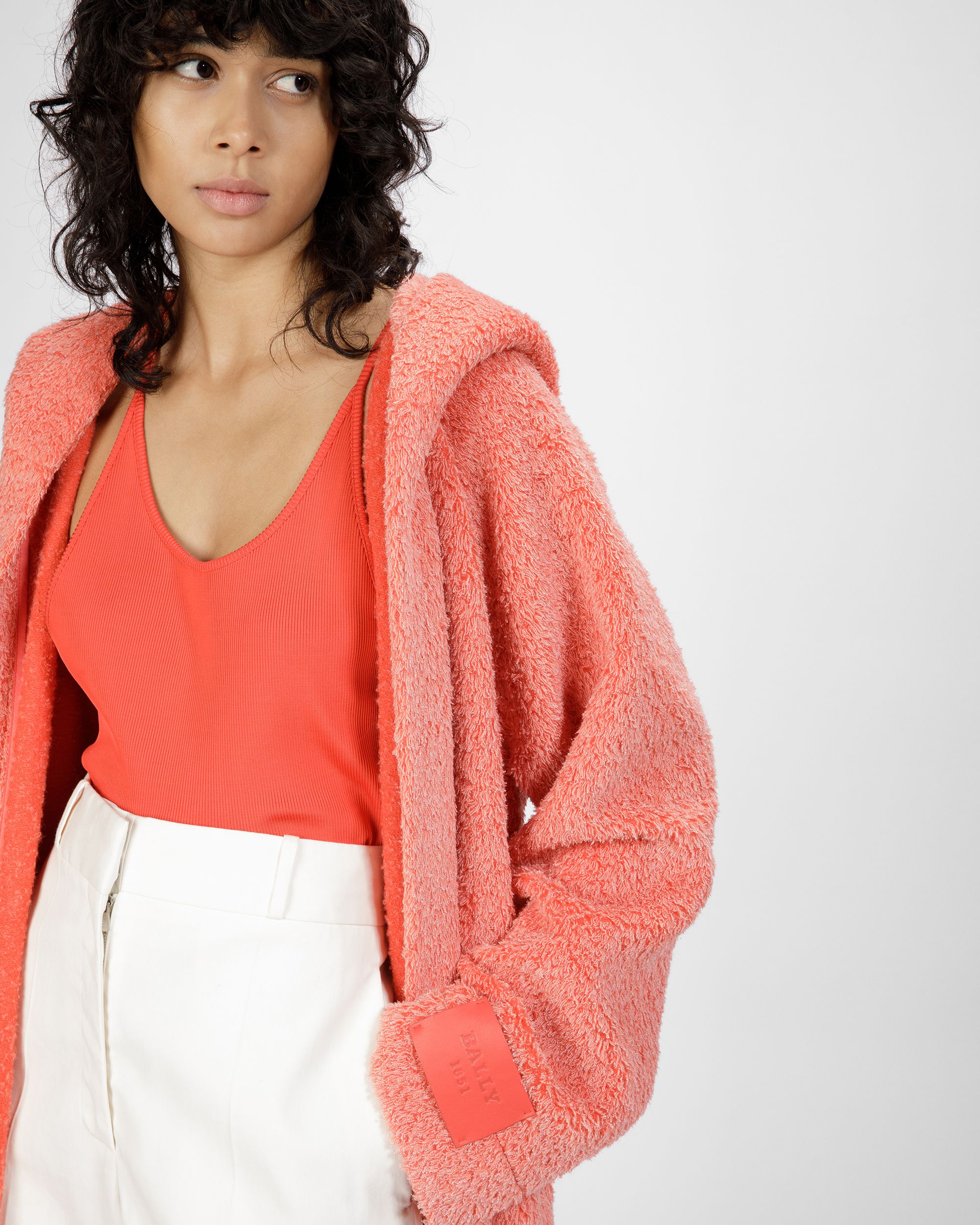 Bally Global - Alpaca Wool Coat In Orange - Orange