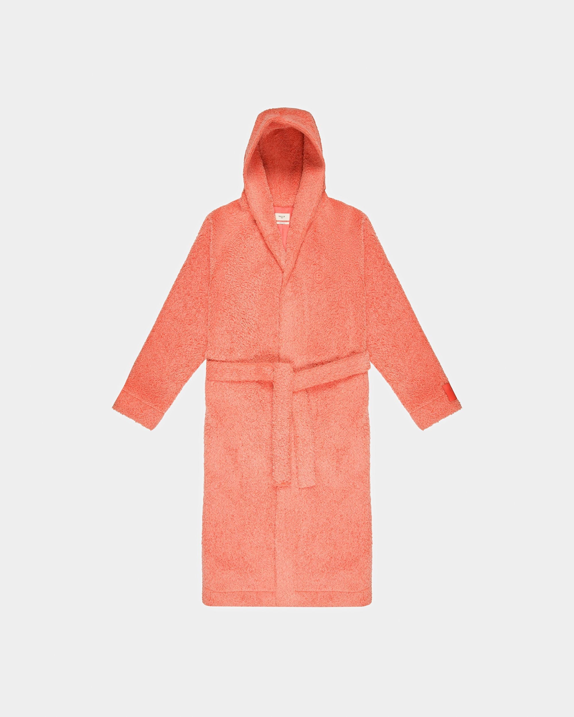 Bally Global - Alpaca Wool Coat In Orange - Orange