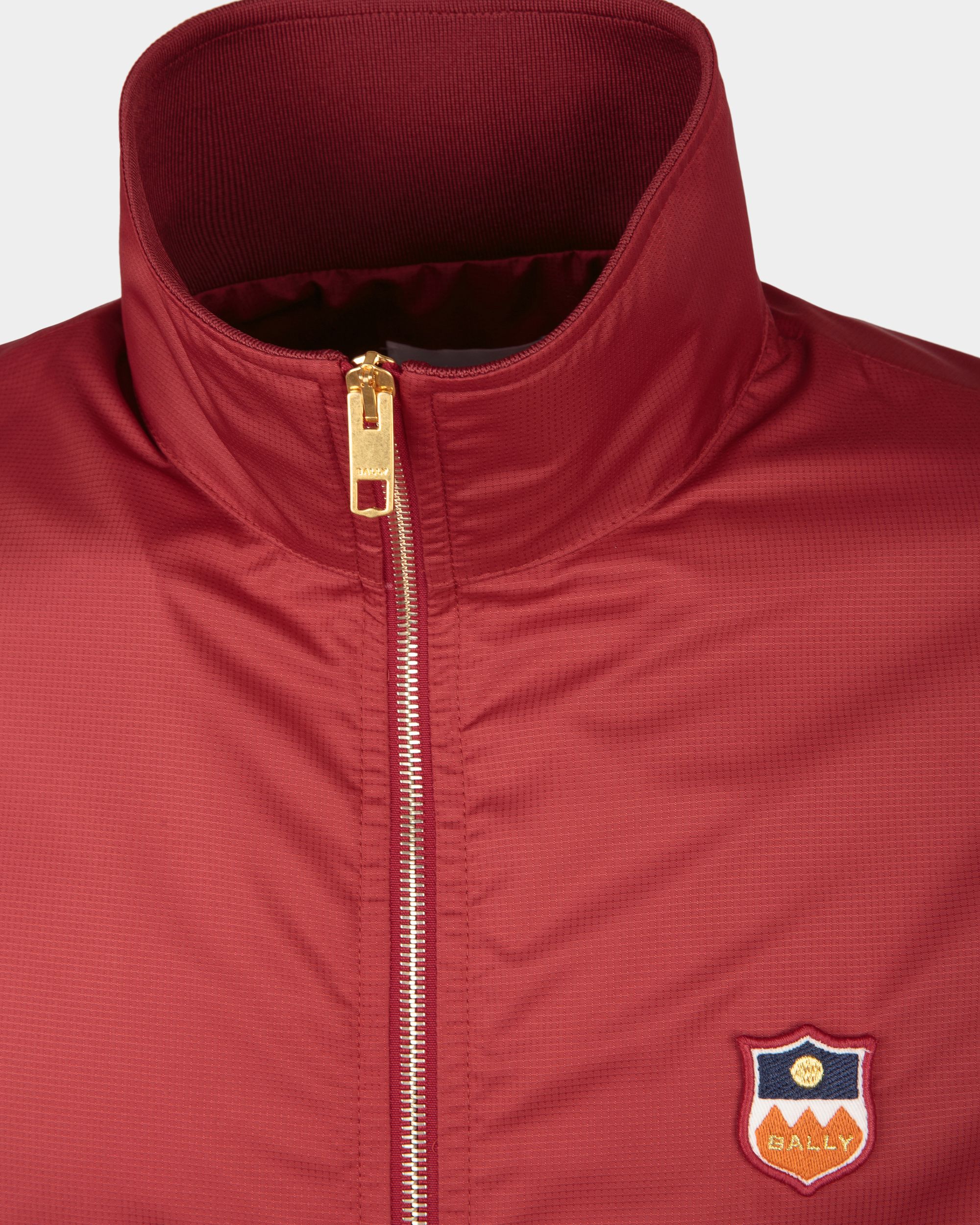 Bally Global - Bómber De Nailon Rojo - Rojo