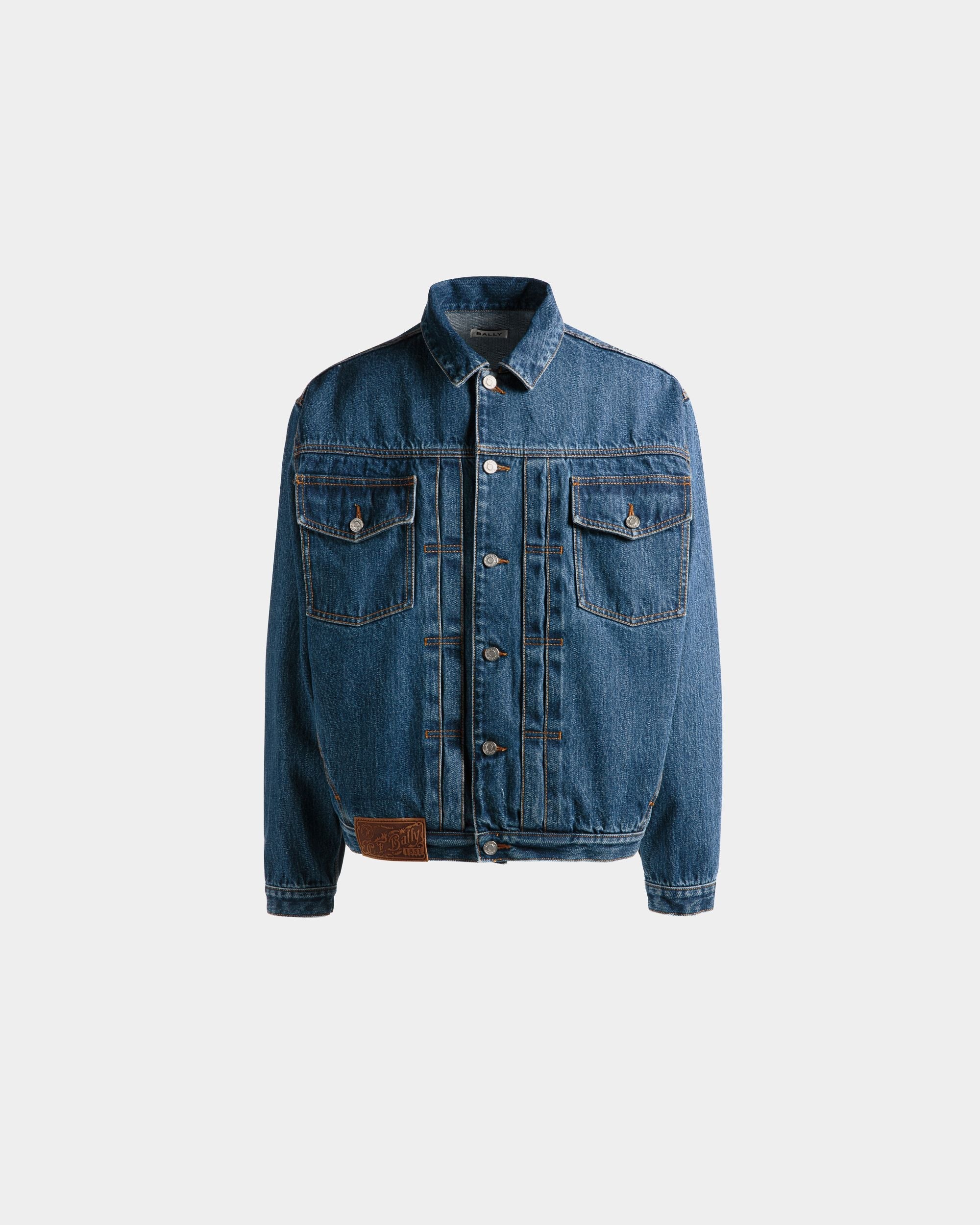 Bally Global - Veste En Jean En Coton Medium Blue - Bleu