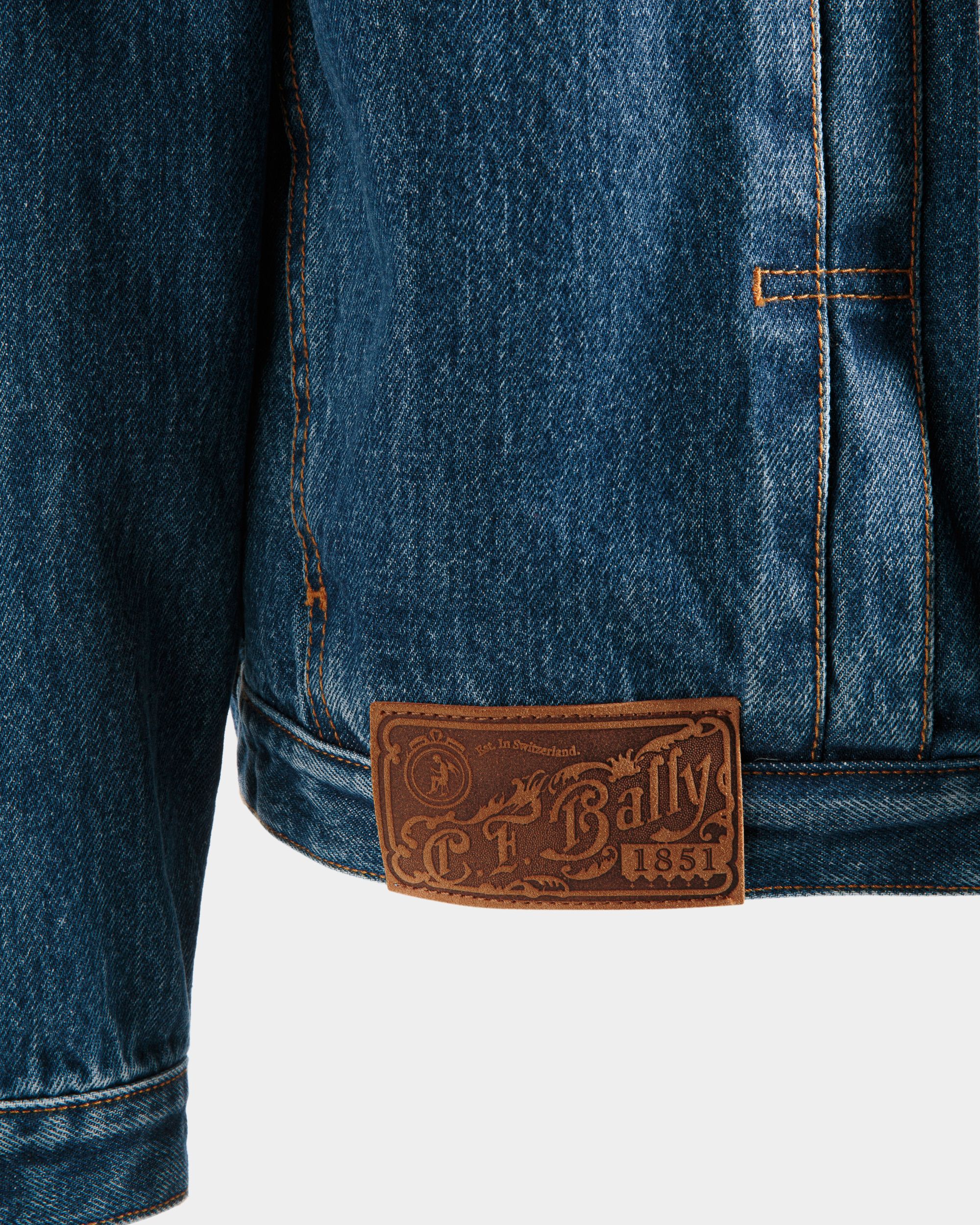 Bally Global - Veste En Jean En Coton Medium Blue - Bleu