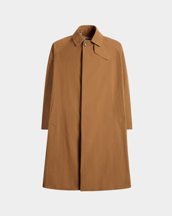 Gabardina De Nailon Marrón