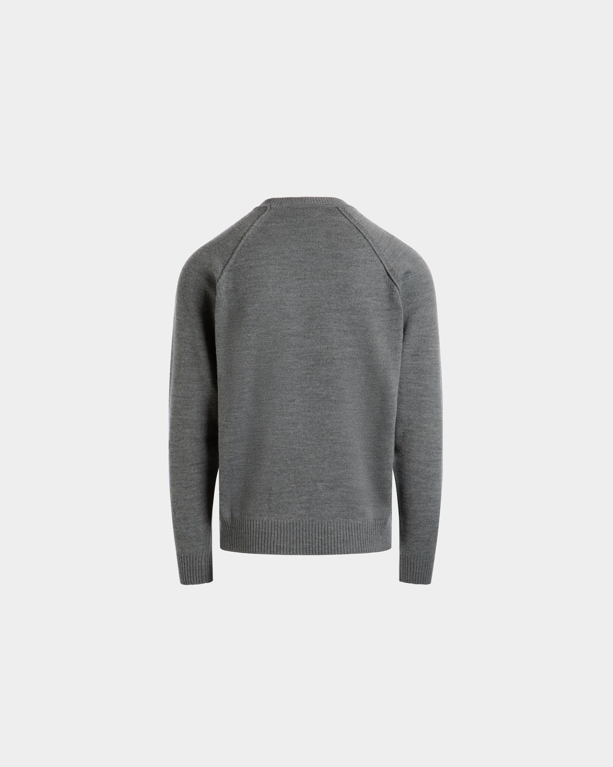 Bally Global - Pull En Laine Grise - Gris