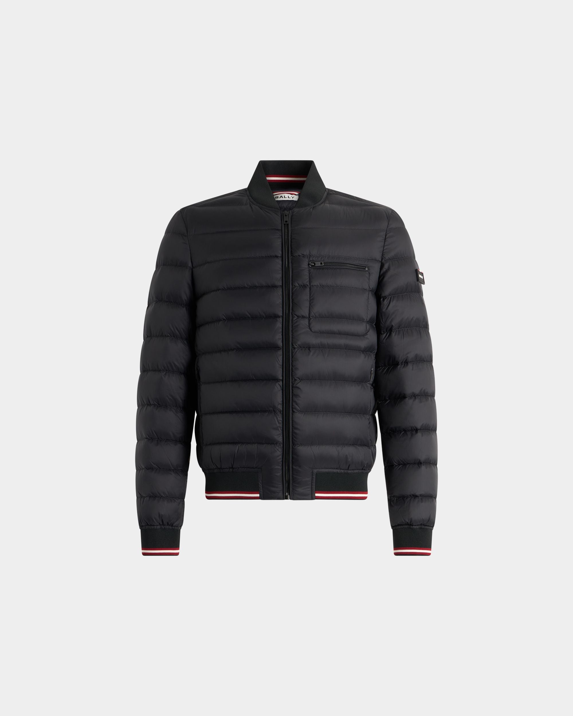 Bally Global - Light Puffer Jacket in Black Nylon - Black