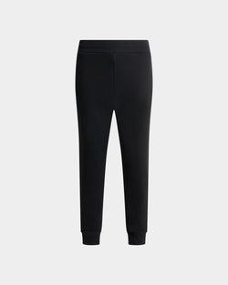 Sweatpants in Black Cotton