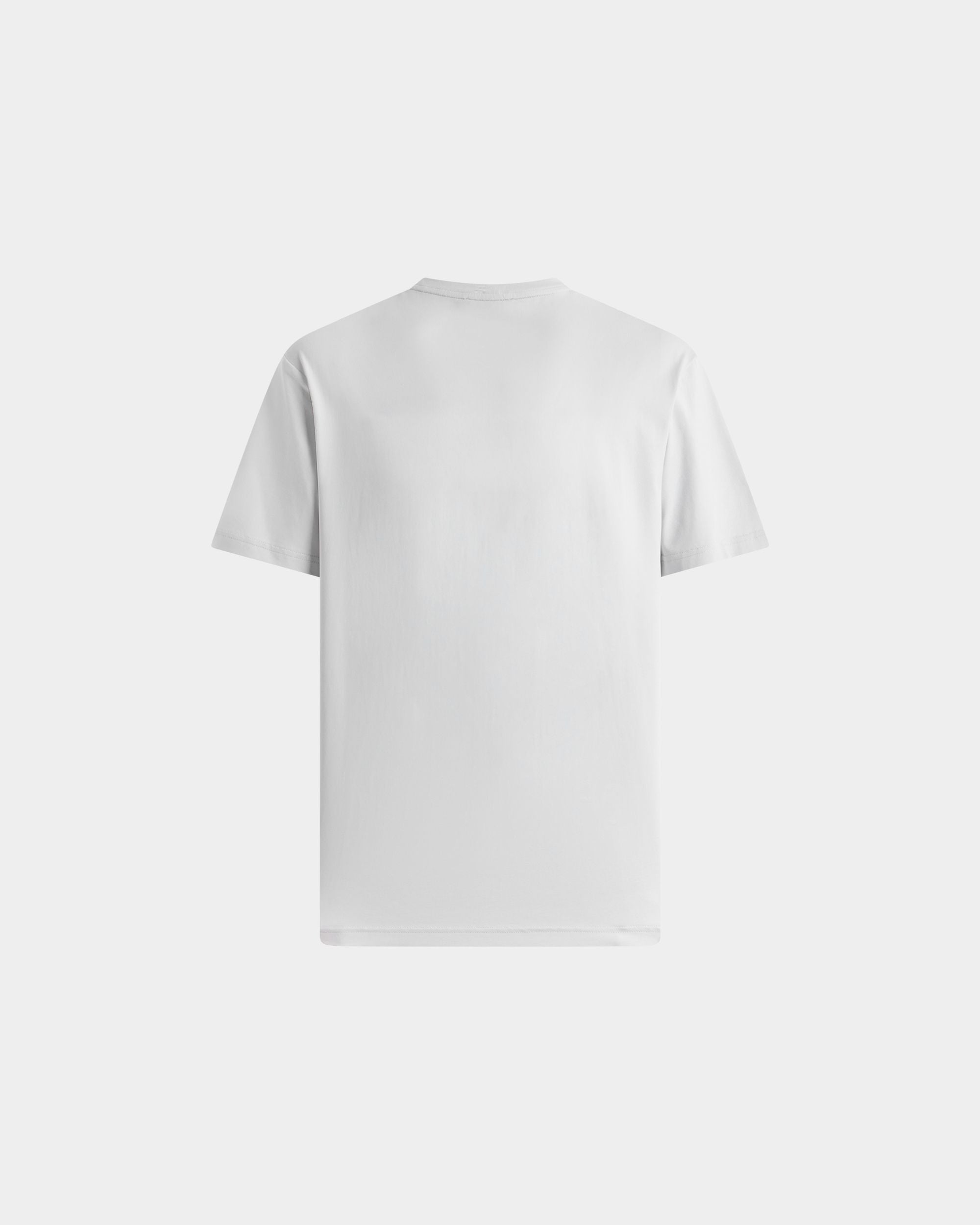 Bally Global - T-Shirt in White Cotton Interlock - White