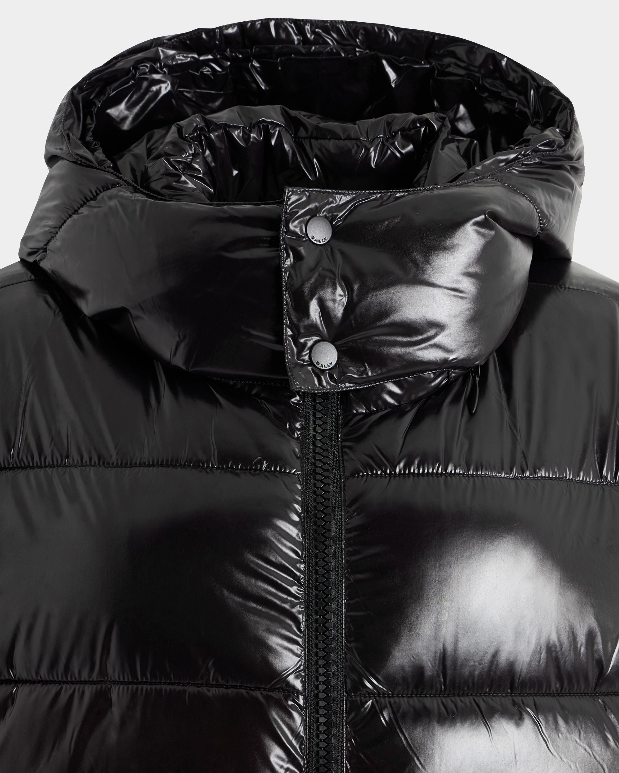 Bally Global - Puffer Jacket in Black Nylon - Black