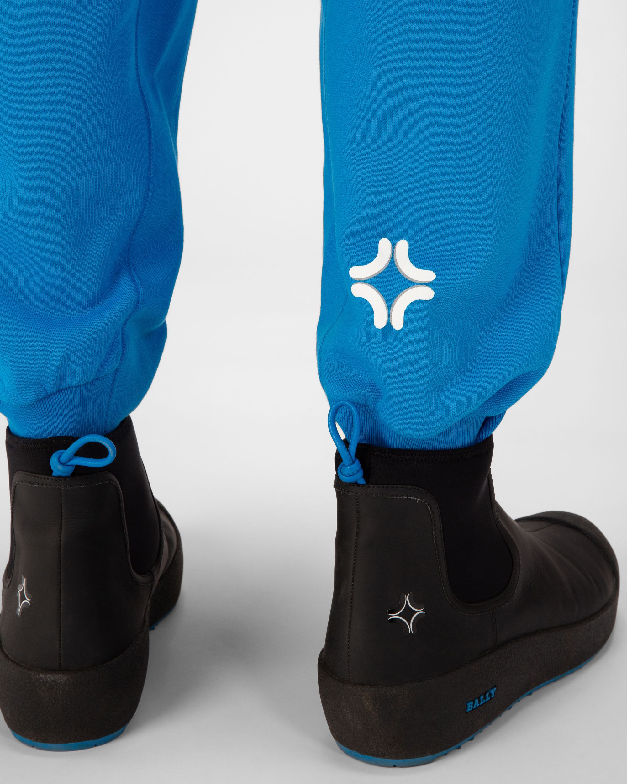 Bally Global - Organic Cotton Joggers In Blue - Blue