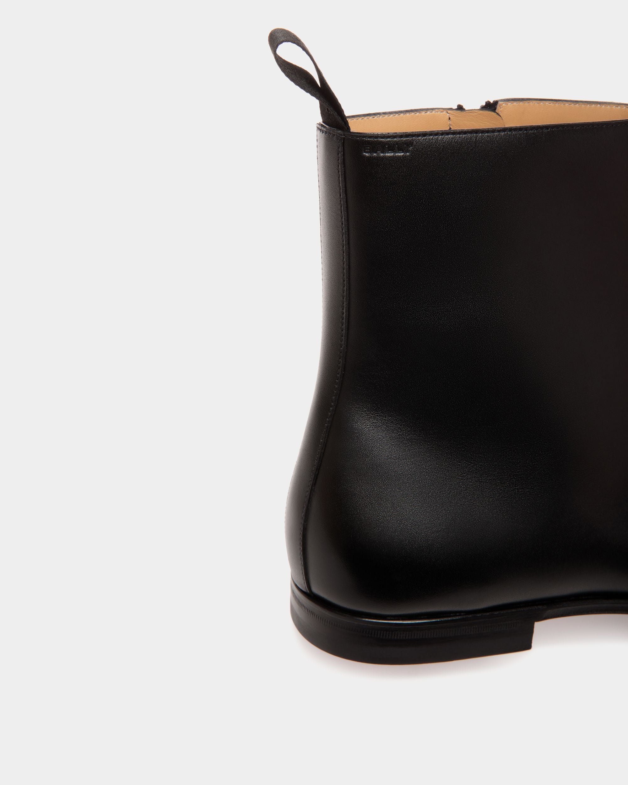 Bally Global - Westminster Bootie in Black Leather - Black