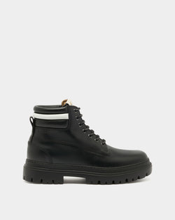 Hallen Boot in Black Leather