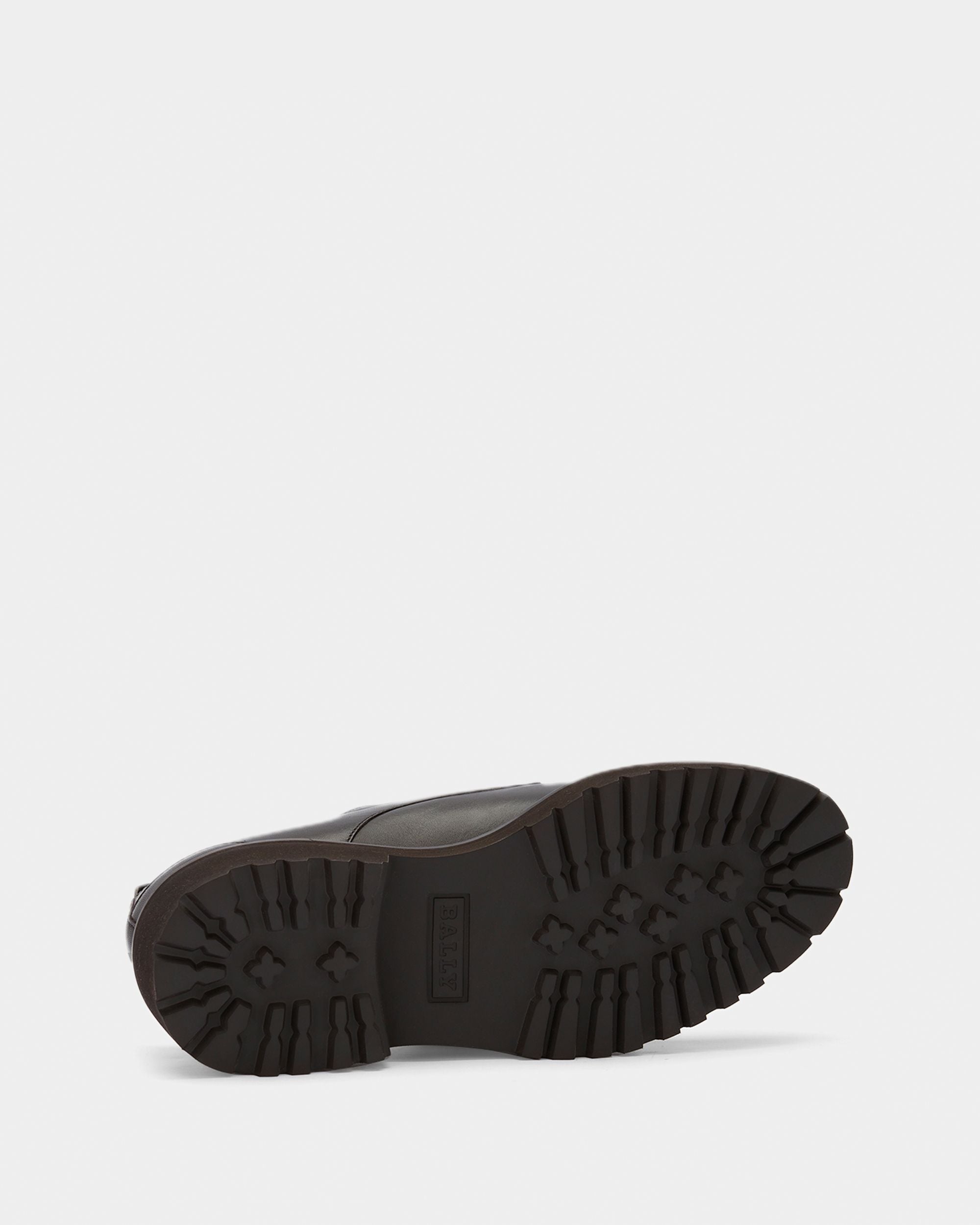 Bally Global - Derby En Cuir Marron - Marron