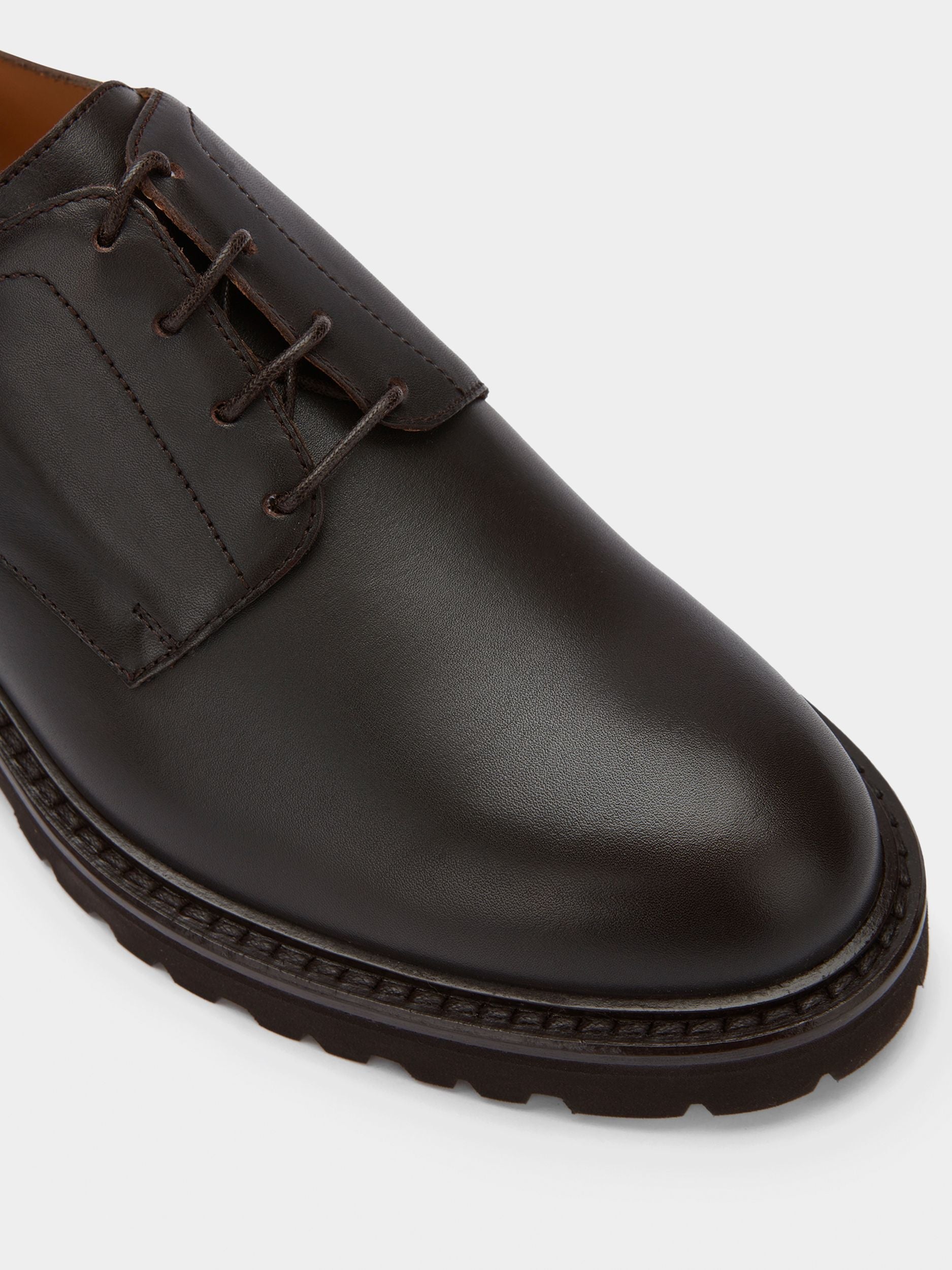 Bally Global - Derby En Cuir Marron - Marron