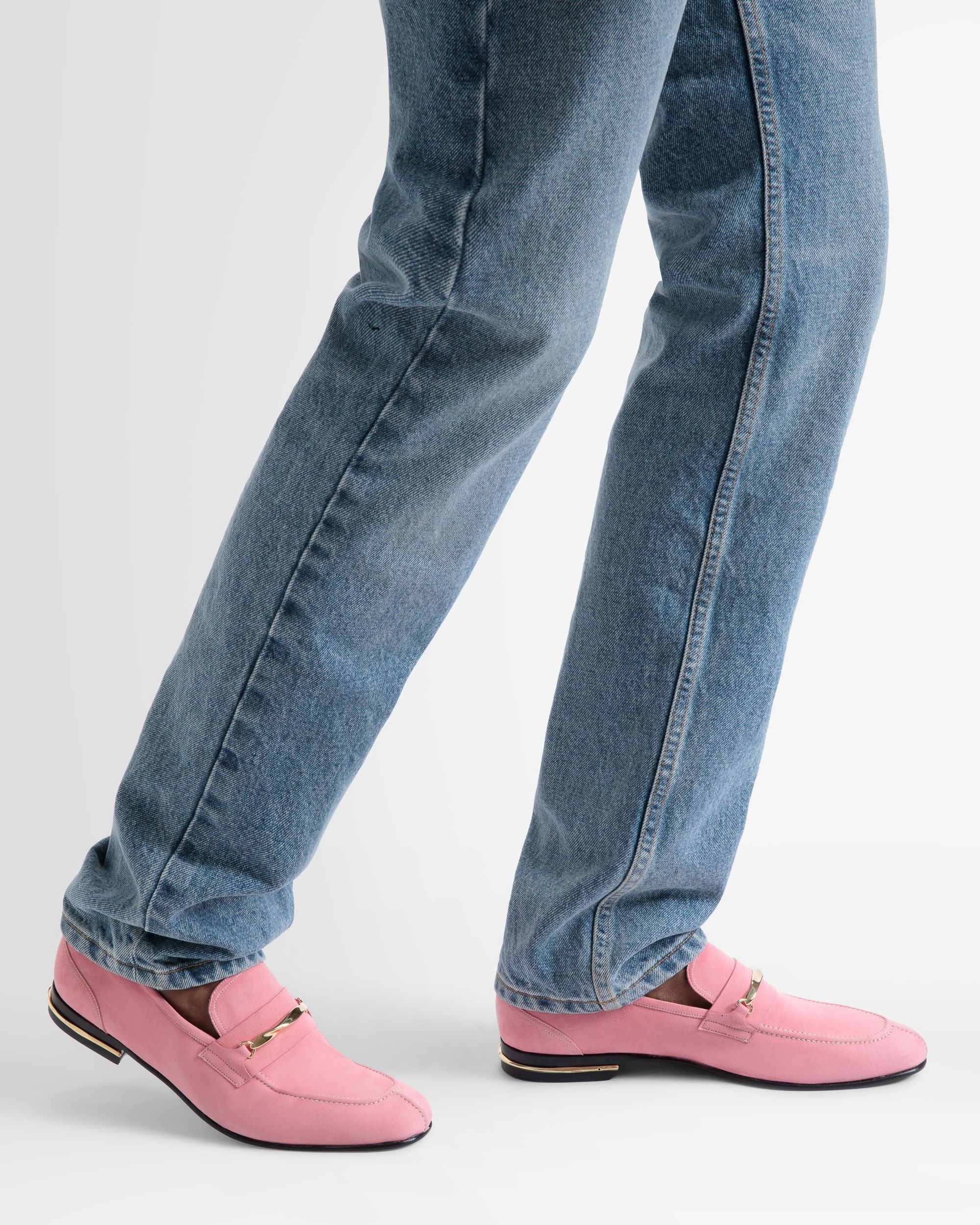 Bally Global - Suisse Loafers In Suede - Pink