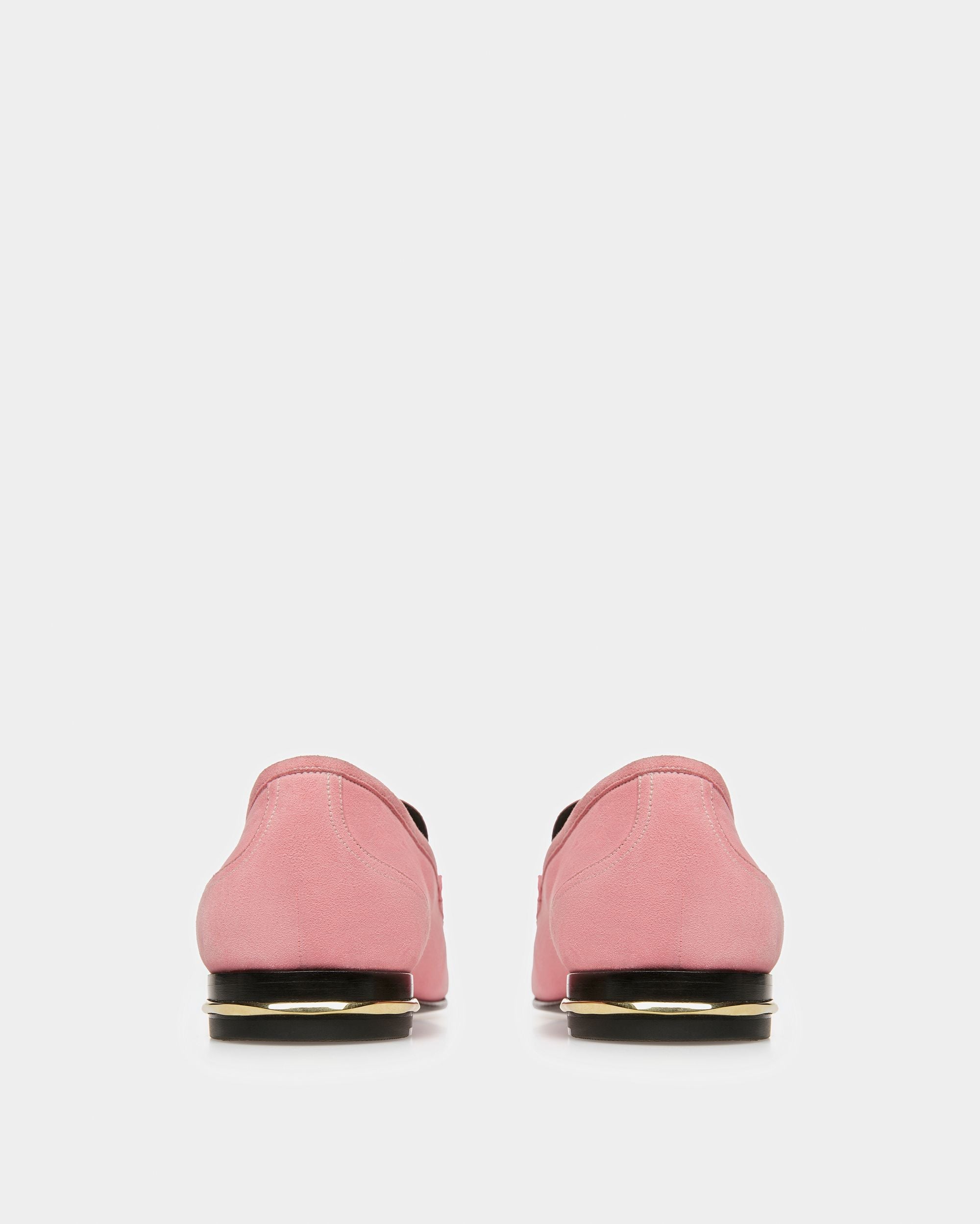 Bally Global - Suisse Loafers In Suede - Pink