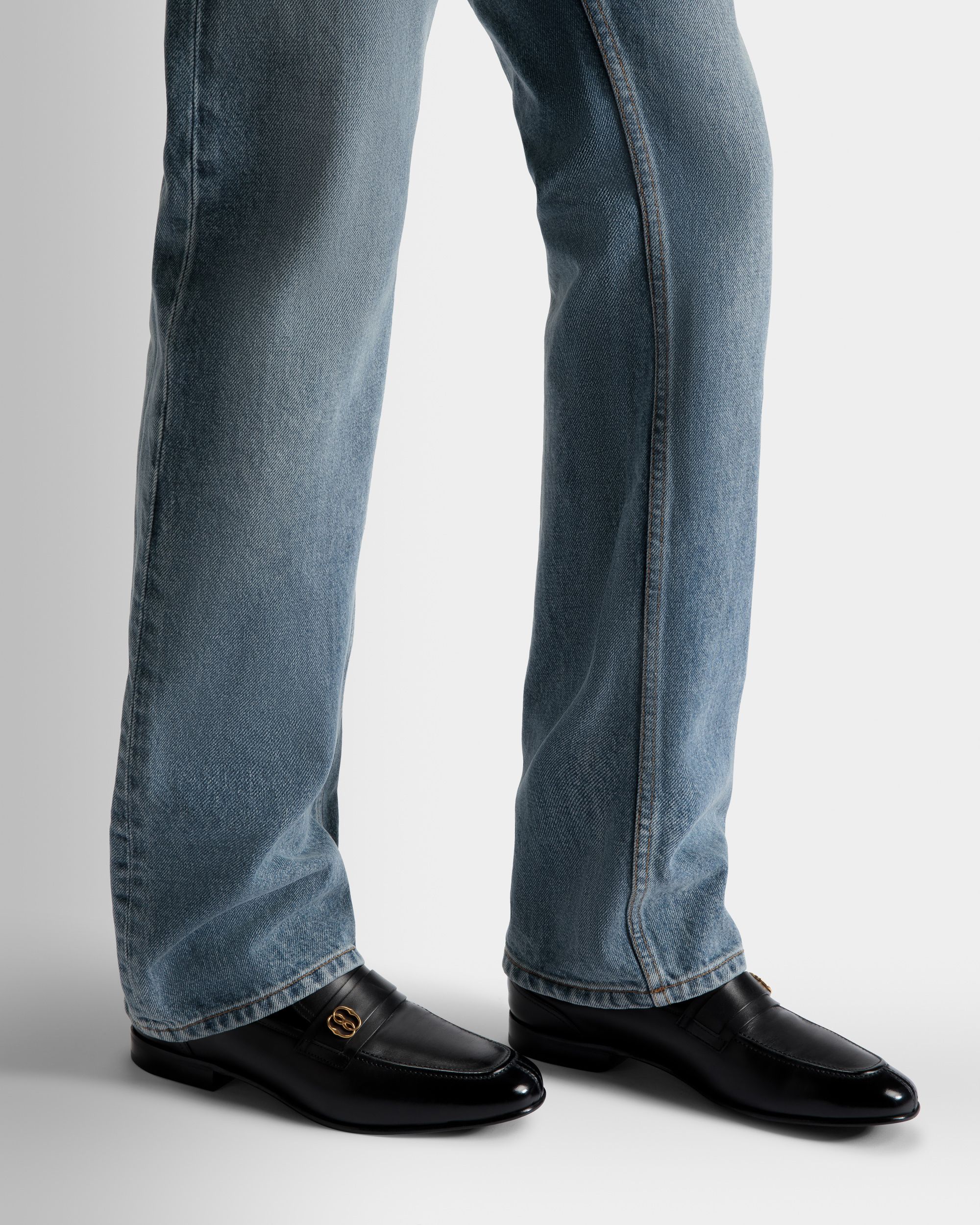 Bally Global - Suisse Loafers In Black Leather - Noir