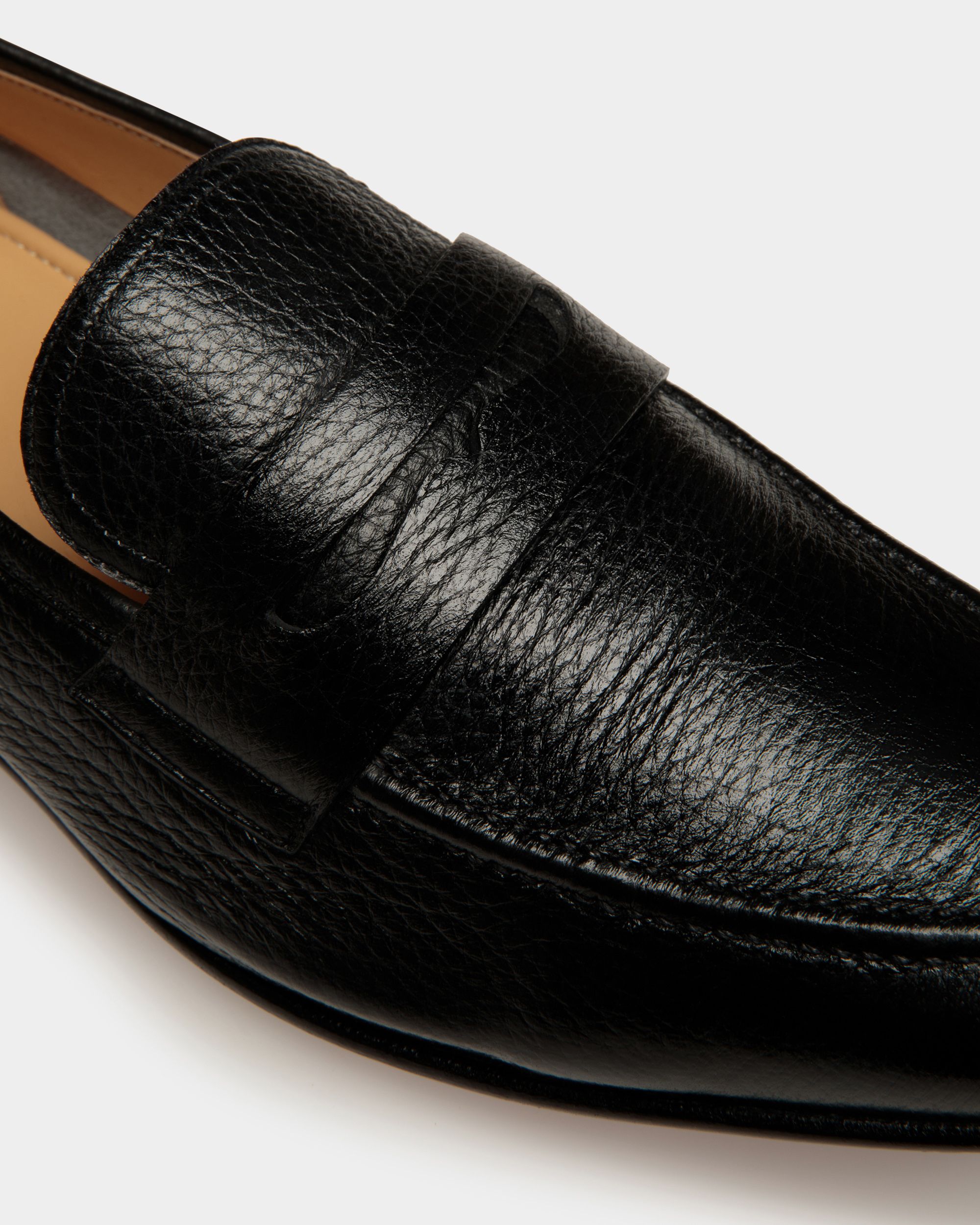 Bally Global - Mocassins Suisse En Cuir Noir - Noir