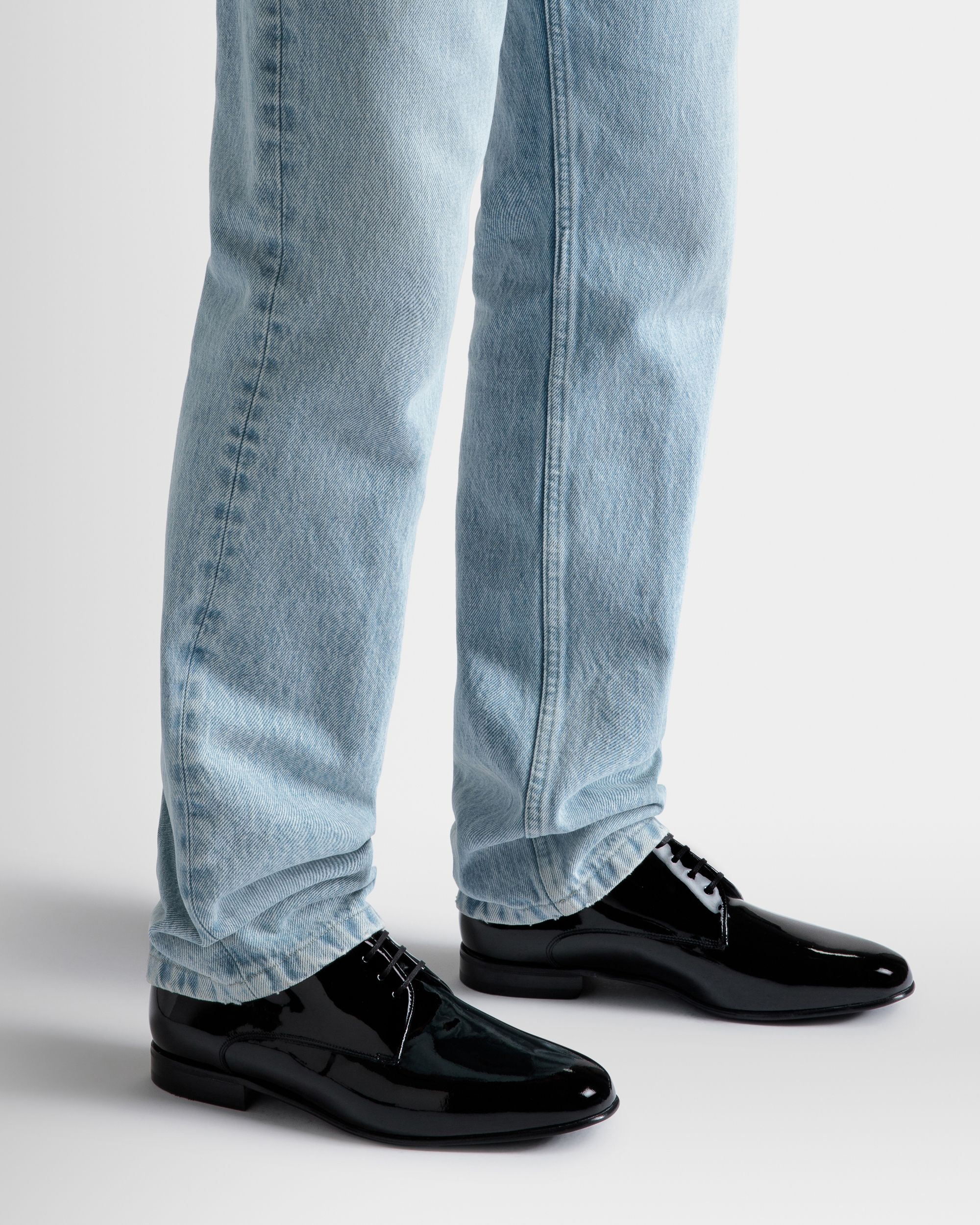 Bally Global - Suisse Derby in Black Patent Leather - Noir