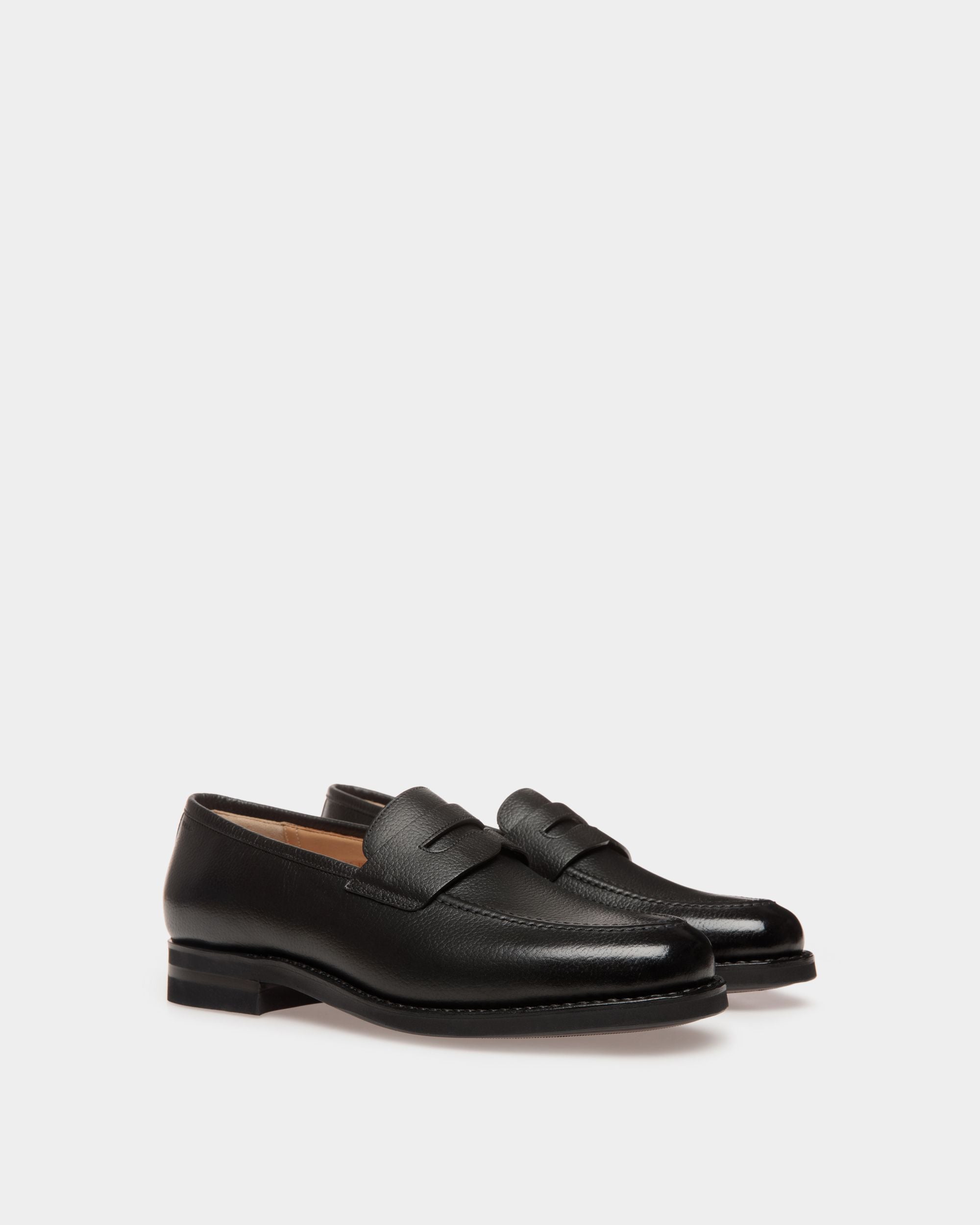 Bally Global - Schoenen Loafer in Embossed Leather - Black
