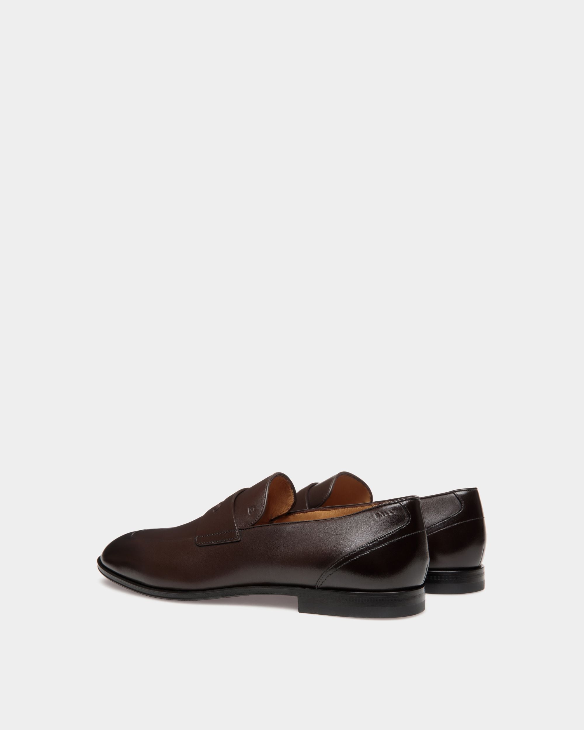 Bally Global - Mocasín Westminster De Piel Ébano - Marrón