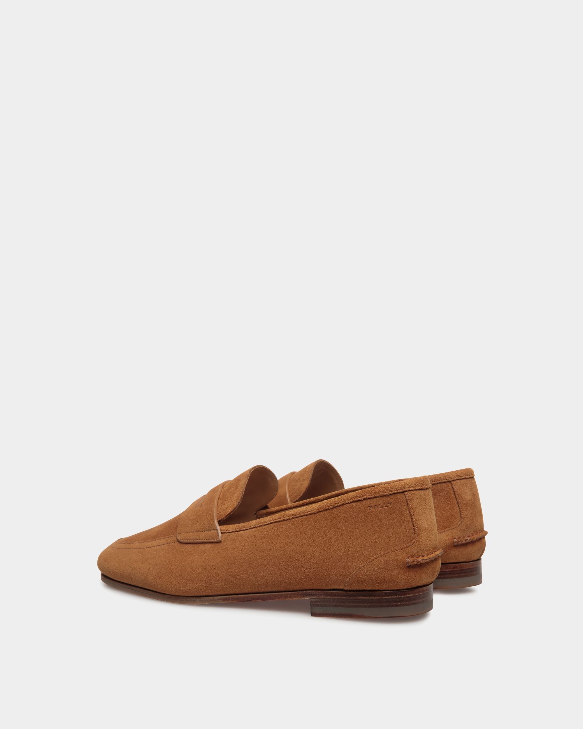 Bally Global - Plume Loafer in Brown Suede - Brown