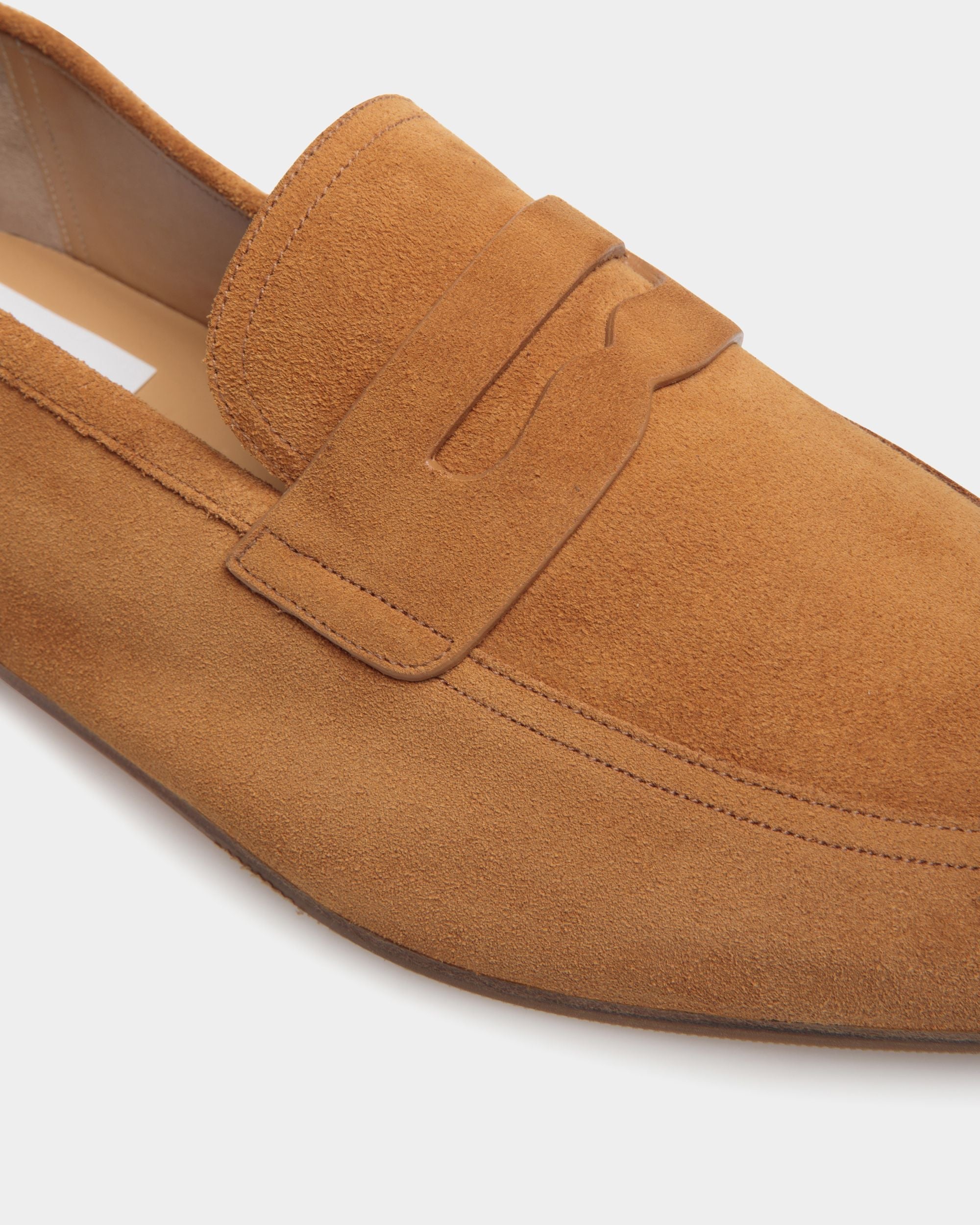 Bally Global - Plume Loafer in Brown Suede - Brown