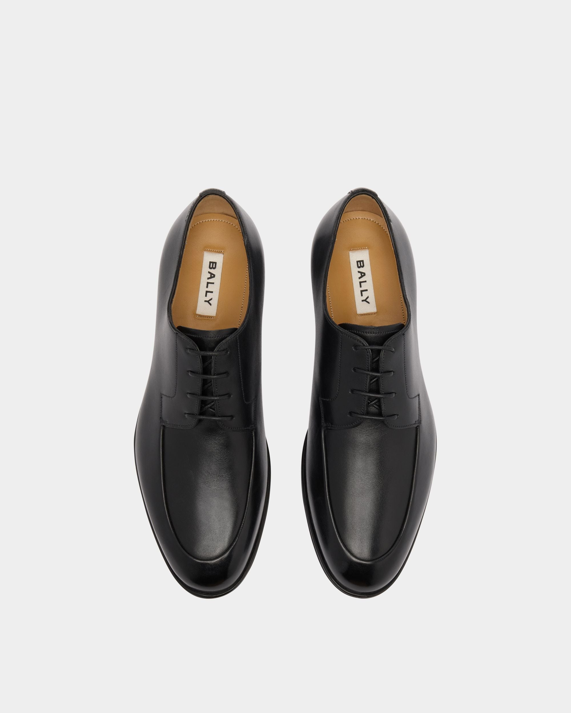 Bally Global - Westminster Derby in Black Leather - Black
