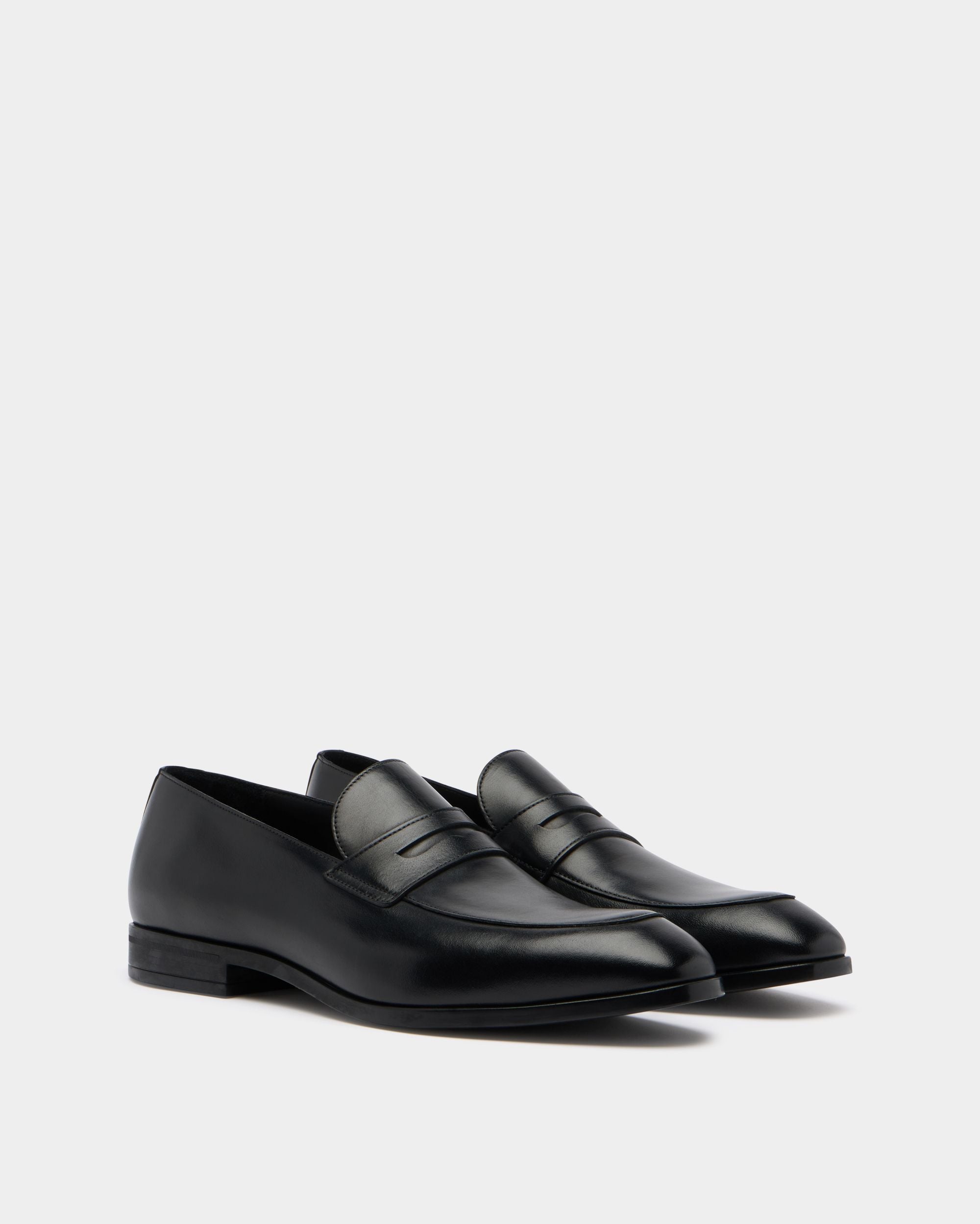 Bally Global - Mocassin Onizy En Cuir Noir - Noir