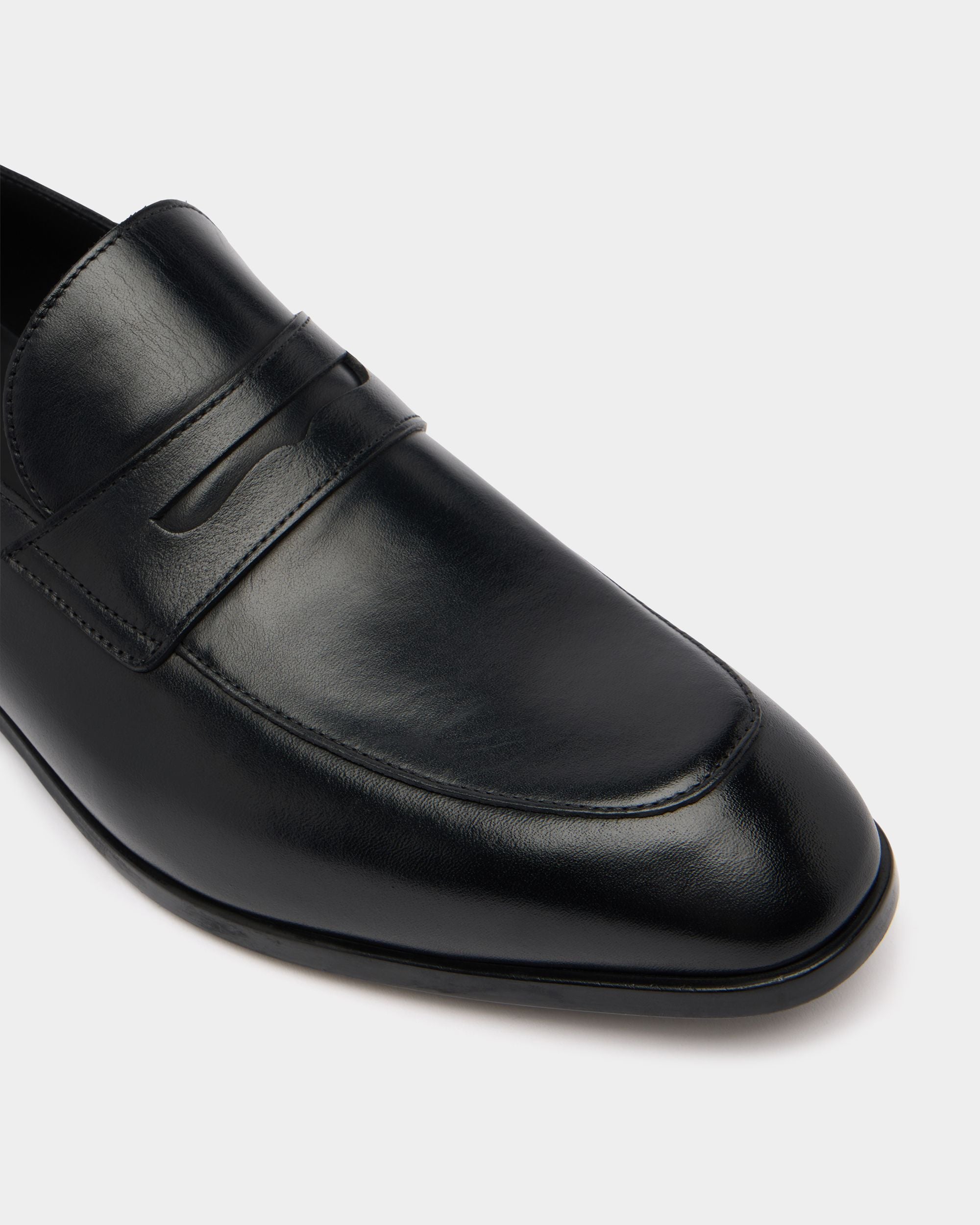 Bally Global - Mocassin Onizy En Cuir Noir - Noir