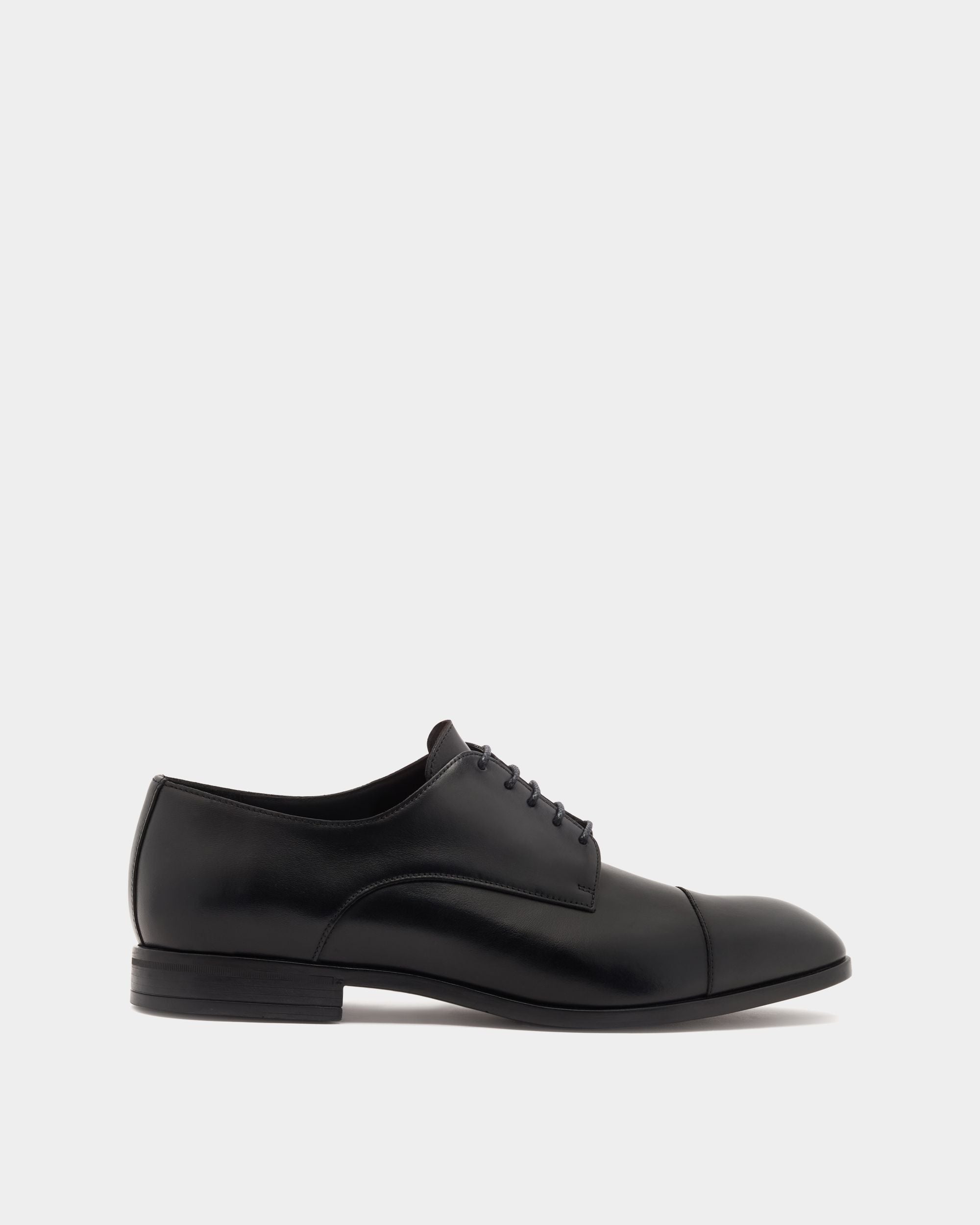 Bally Global - Zapato Derby Onizy De Piel Negra - Negro