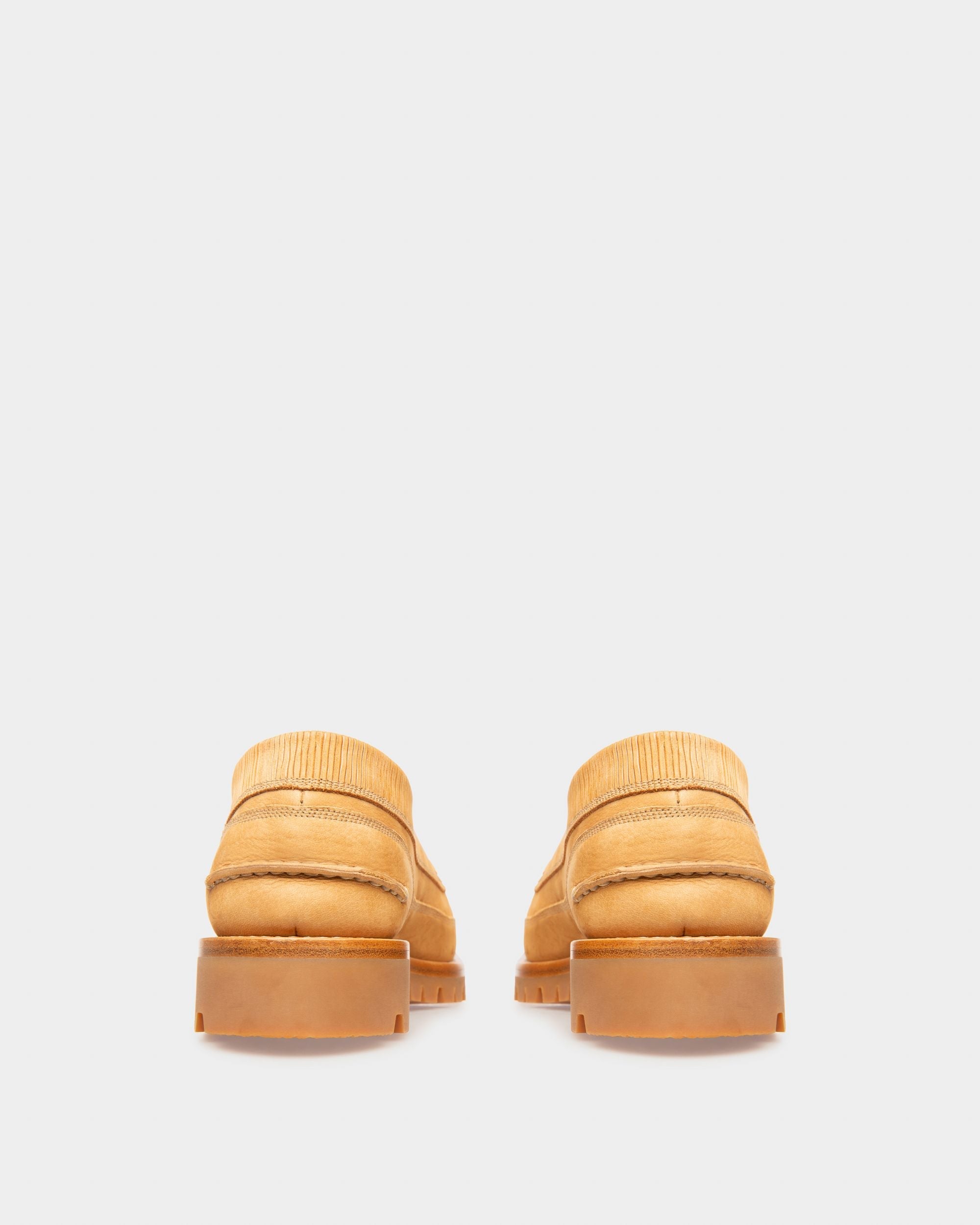 Bally Global - Tribus Leather Derbies In Tan - Beige