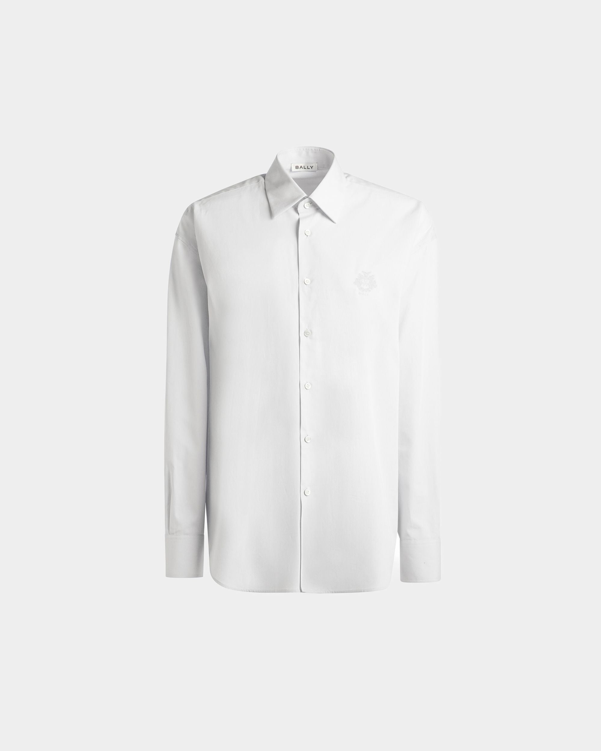 Bally Global - Shirt in White Cotton - Blanc