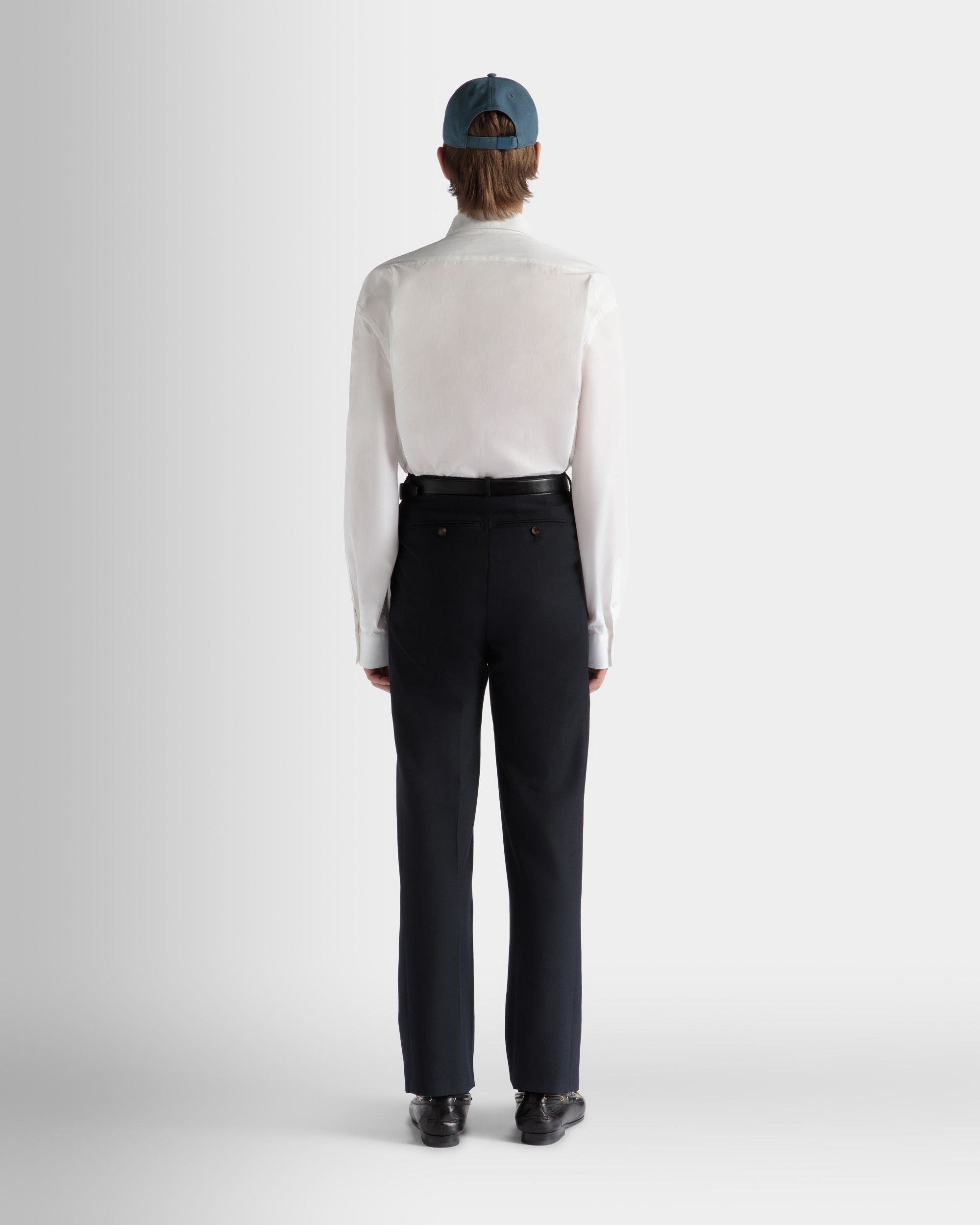 Bally Global - Shirt in White Cotton - Blanc