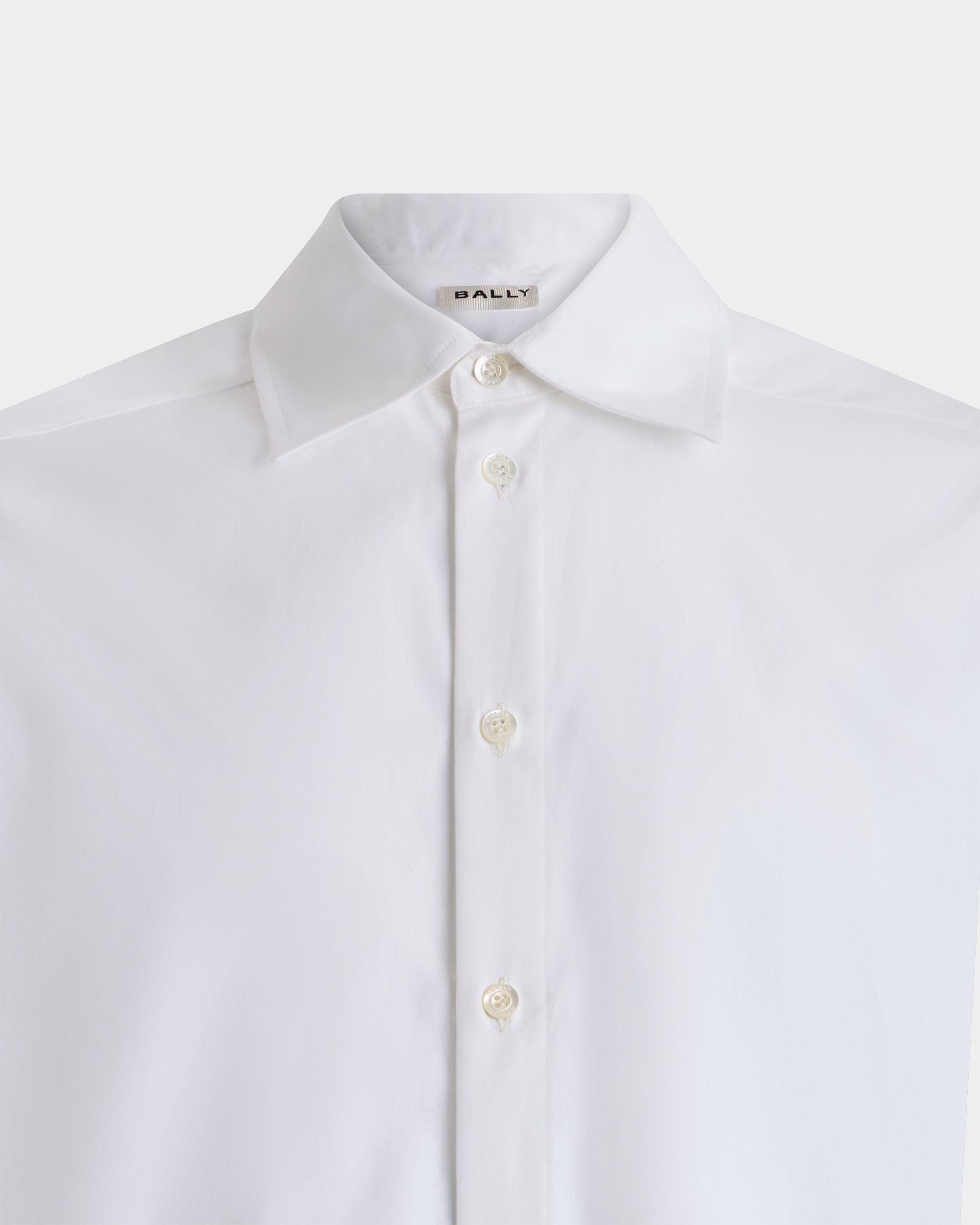 Bally Global - Shirts In White Cotton - White