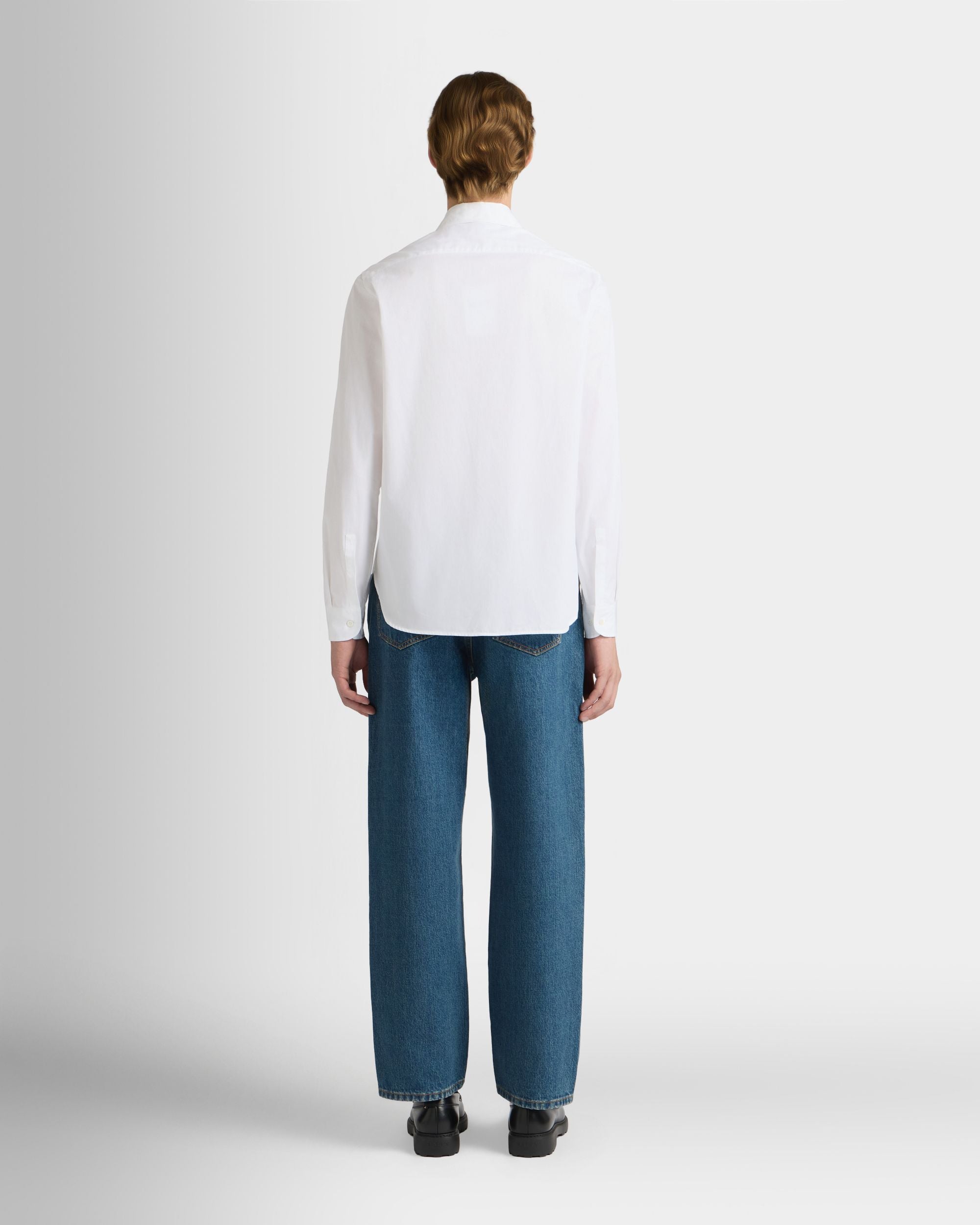 Bally Global - Shirts In White Cotton - White