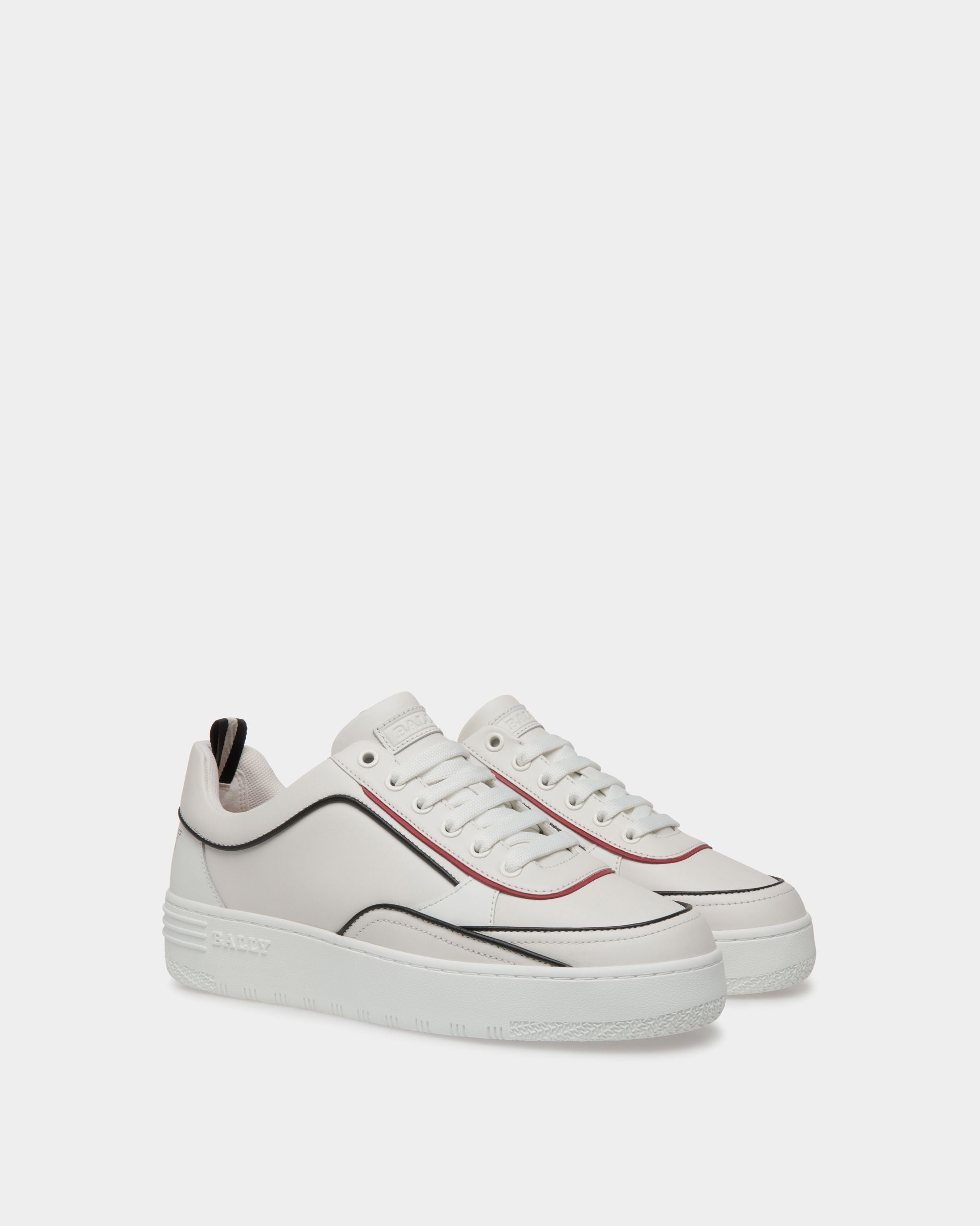 Bally Global - Sneaker In White Leather - White