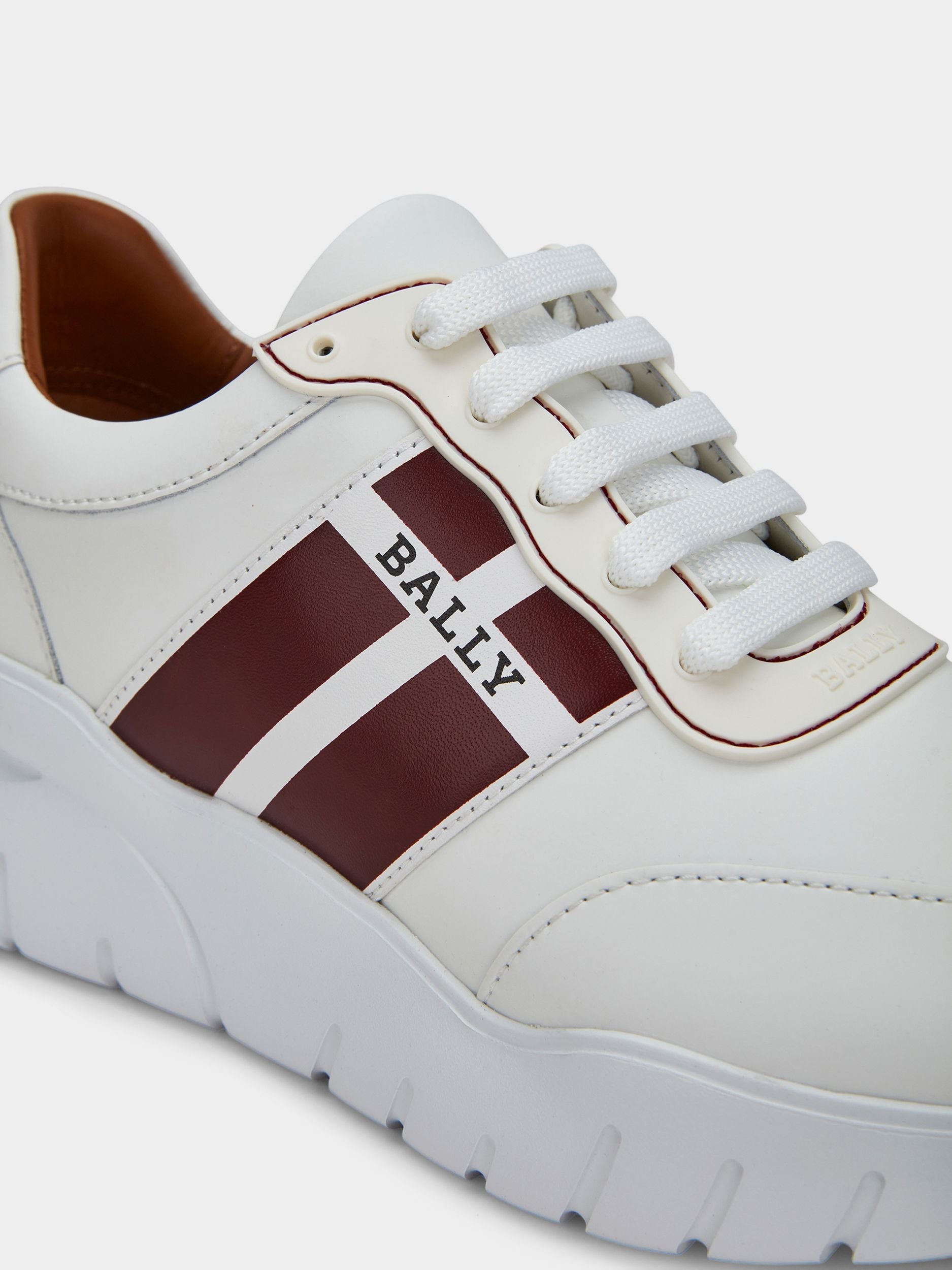 Bally Global - Sneaker in White Leather - White
