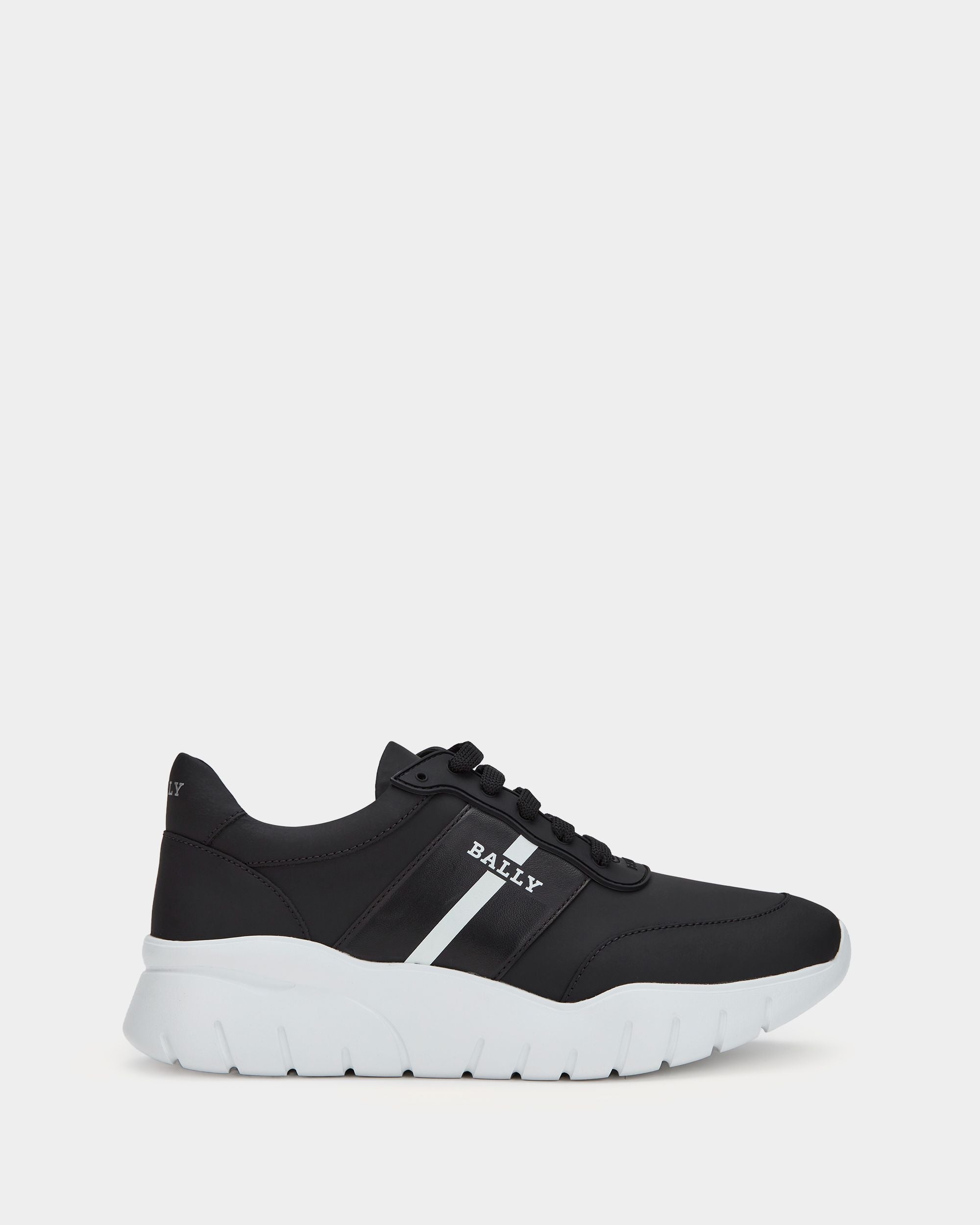 Bally Global - Sneaker in Black Leather - Black