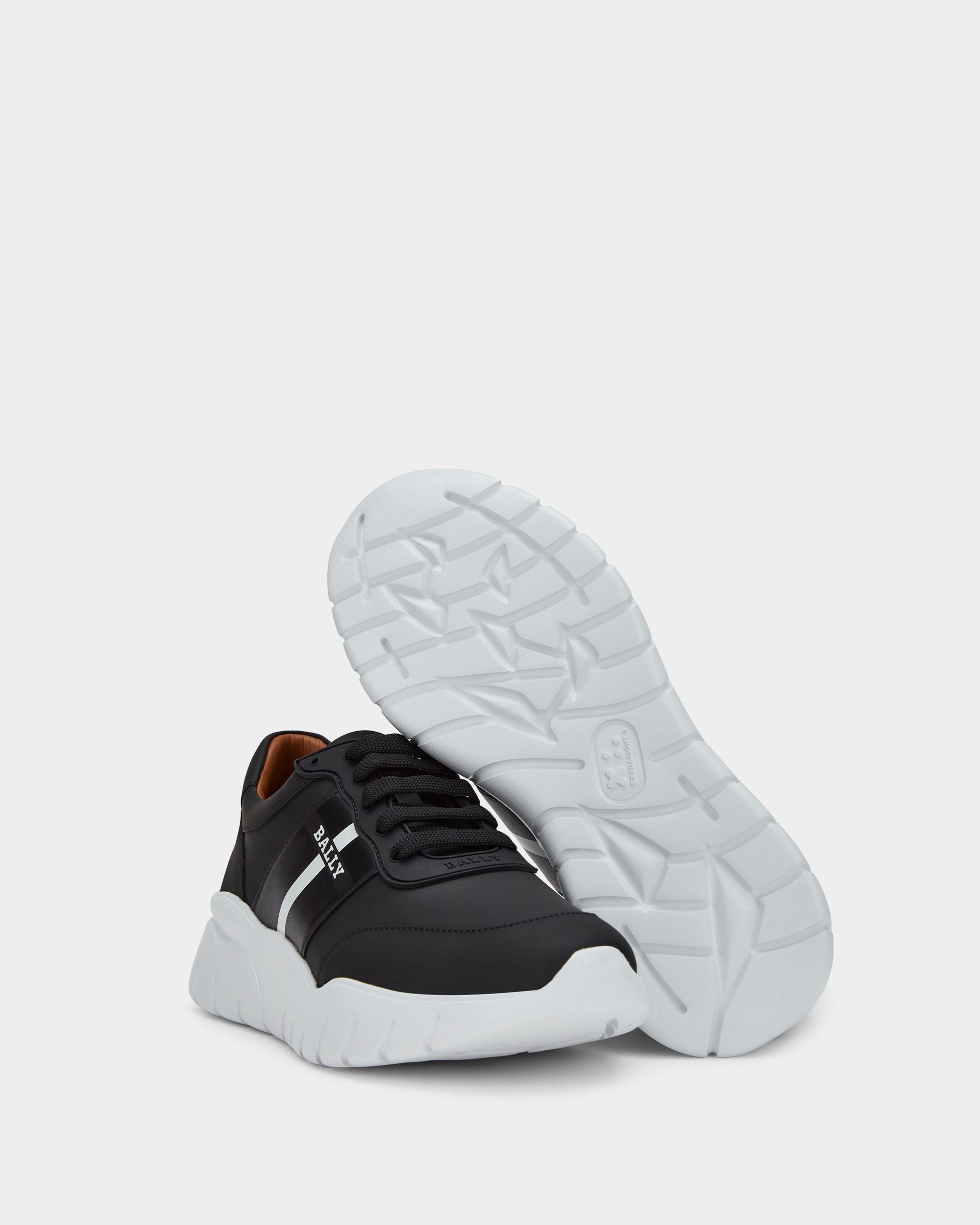 Bally Global - Sneaker in Black Leather - Black