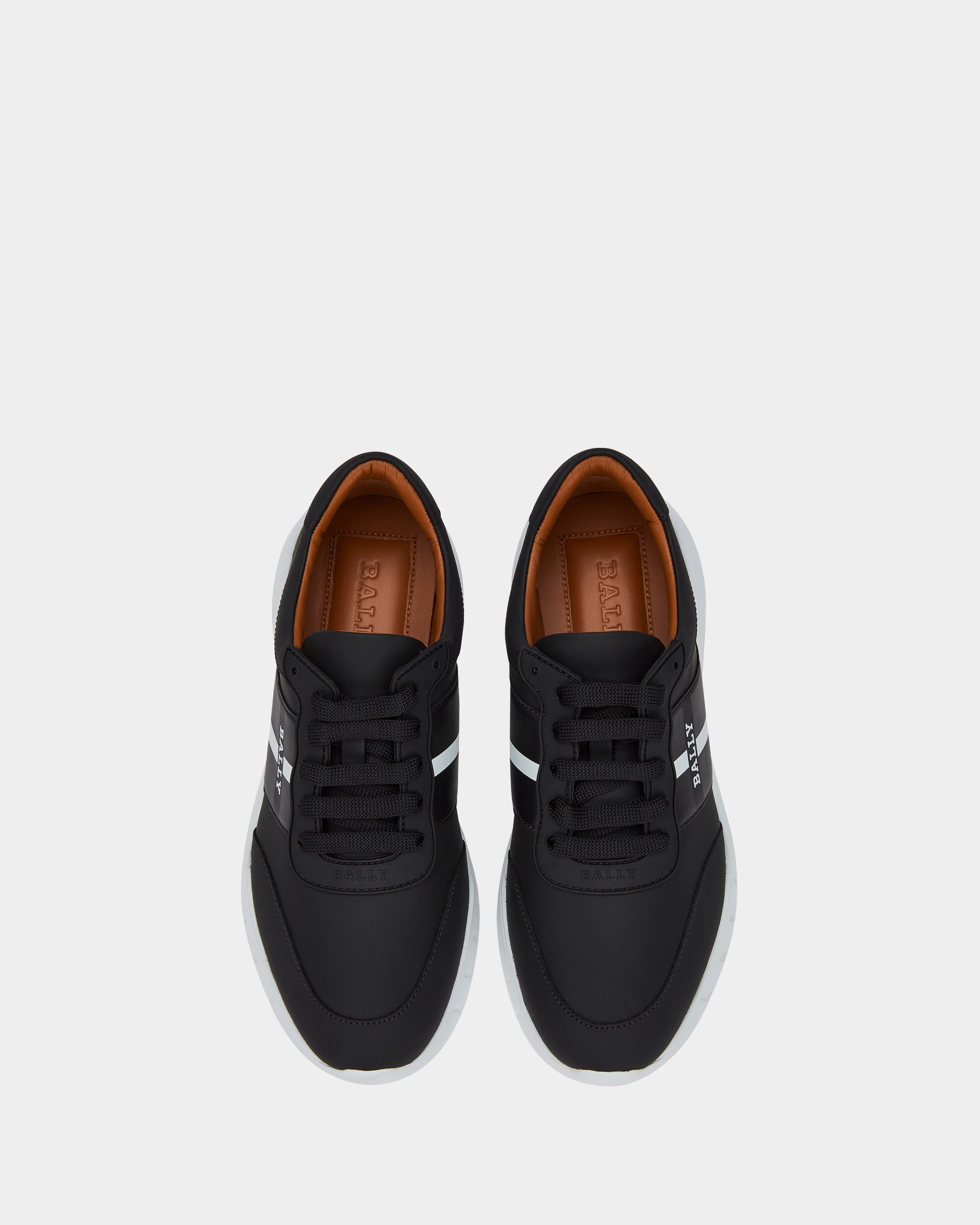 Bally Global - Sneaker in Black Leather - Black