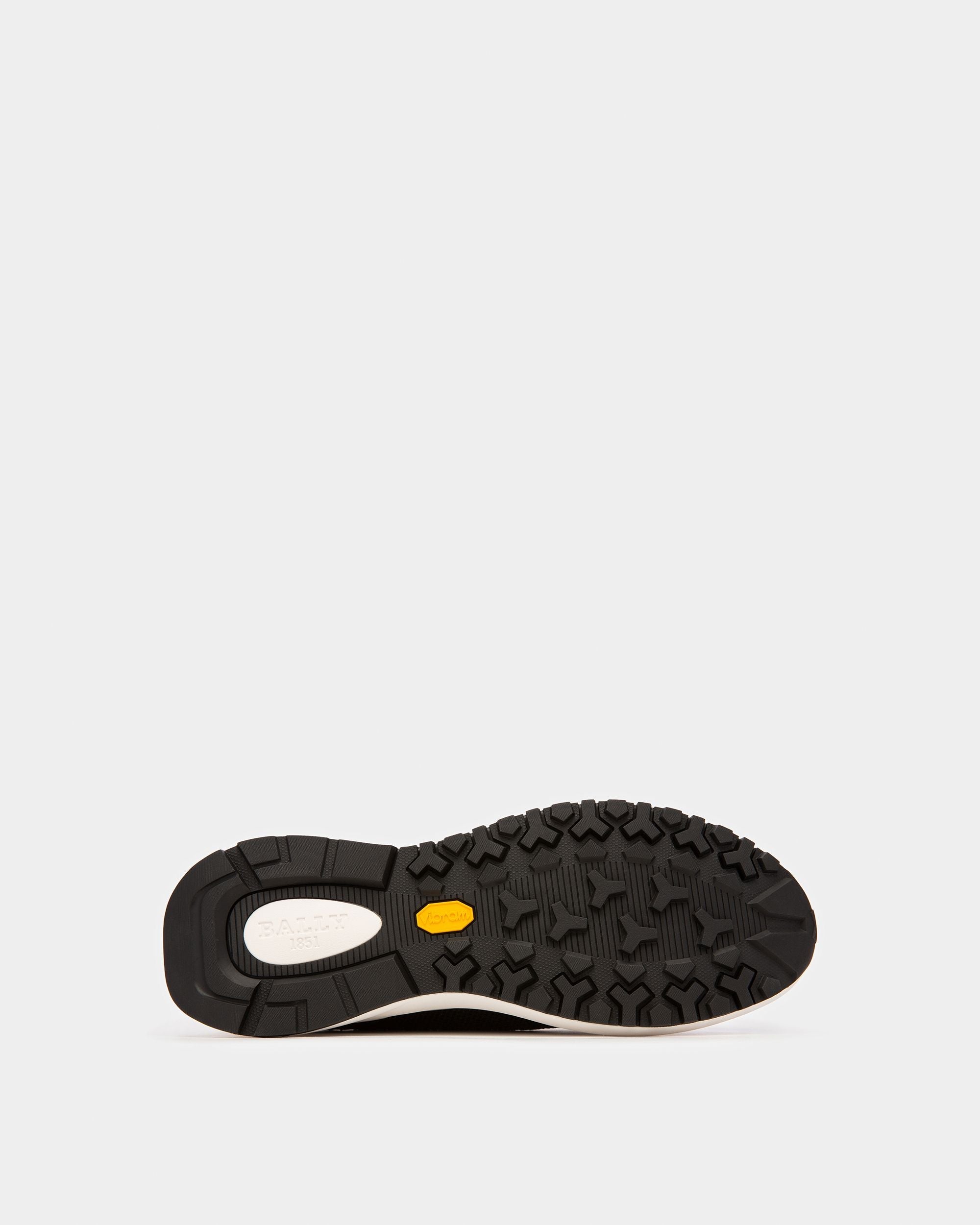 Bally Global - Davyn Mesh And Leather Sneakers In Black - Black